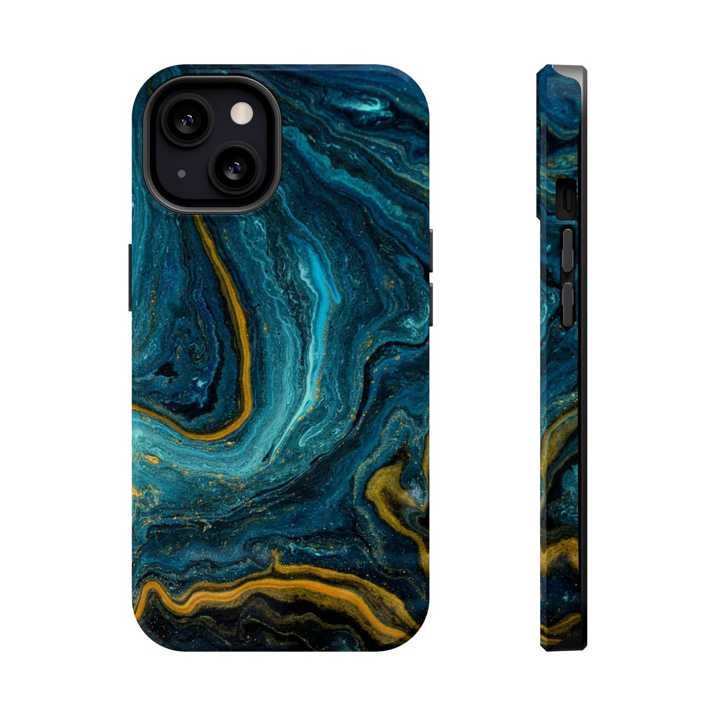 Marble Print MAGNETIC, Unique Tough Phone Case