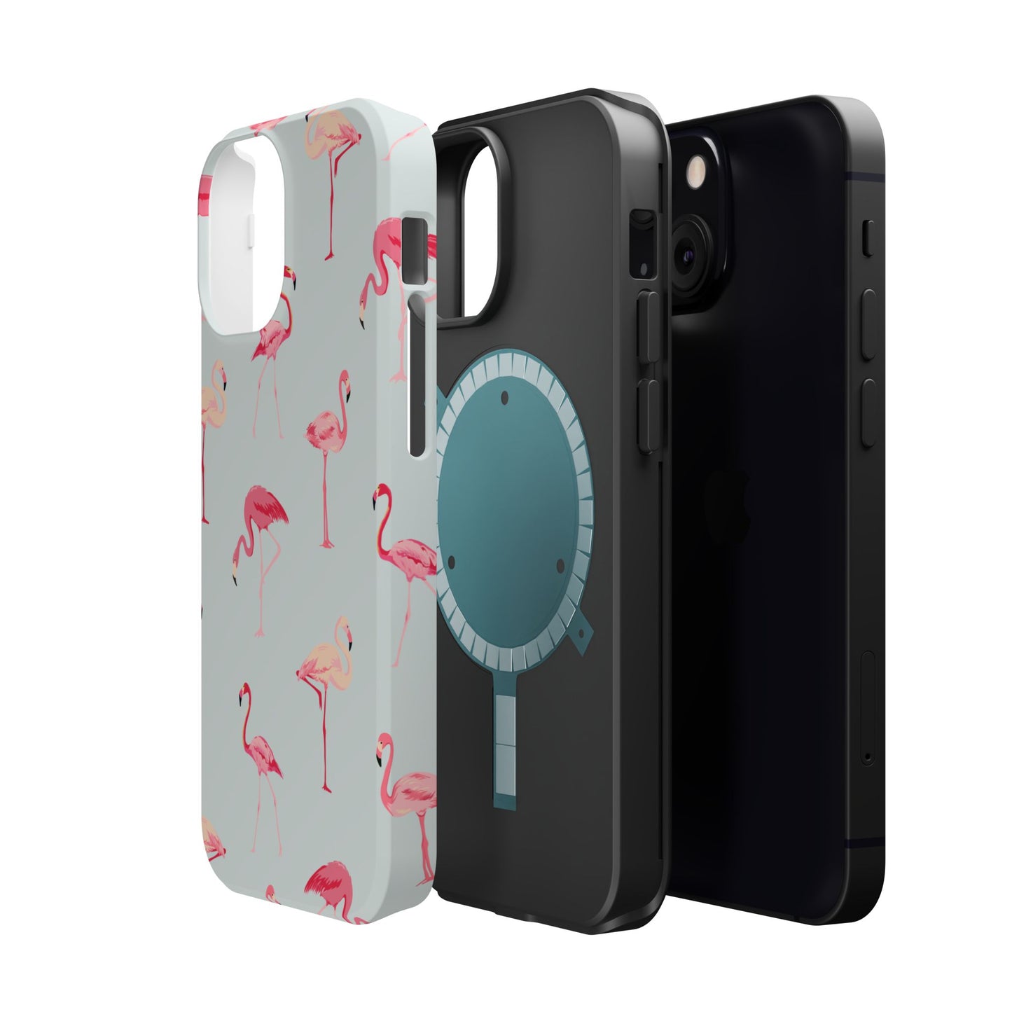 Stylish Flamingo, Summer Vibes MAGNETIC Phone Case for Iphone