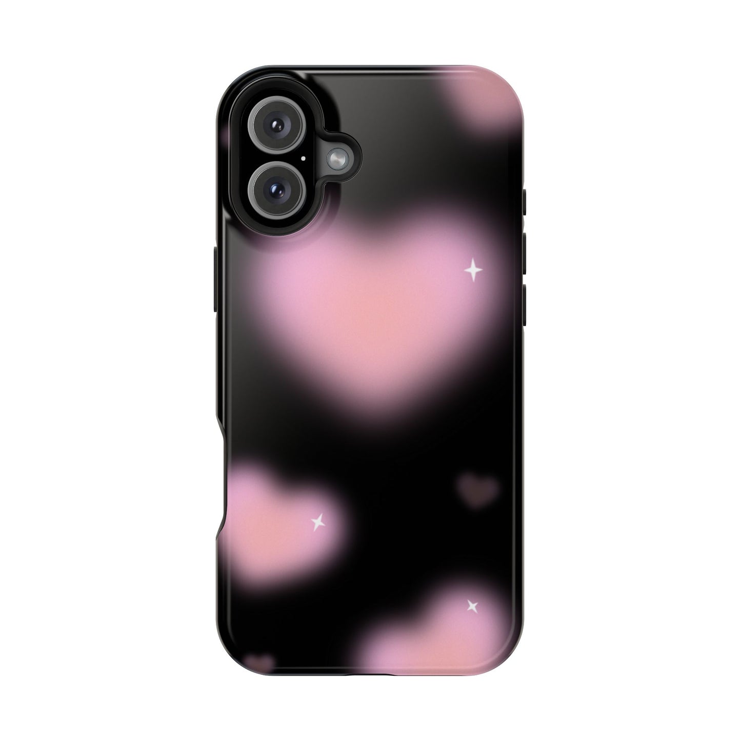 Romantic Pink Heart Pattern MAGNETIC Phone Case