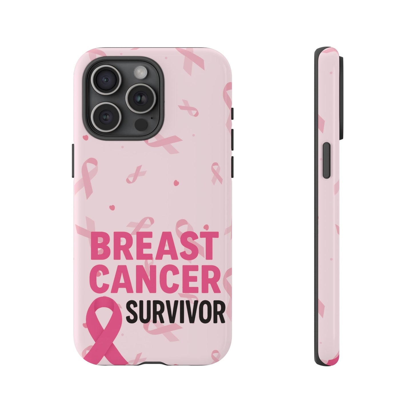 Breast Cancer Survivor Phone Case - Supportive Gift for Fighters, Fighters & Cherished Friends, Awareness Month Essentials