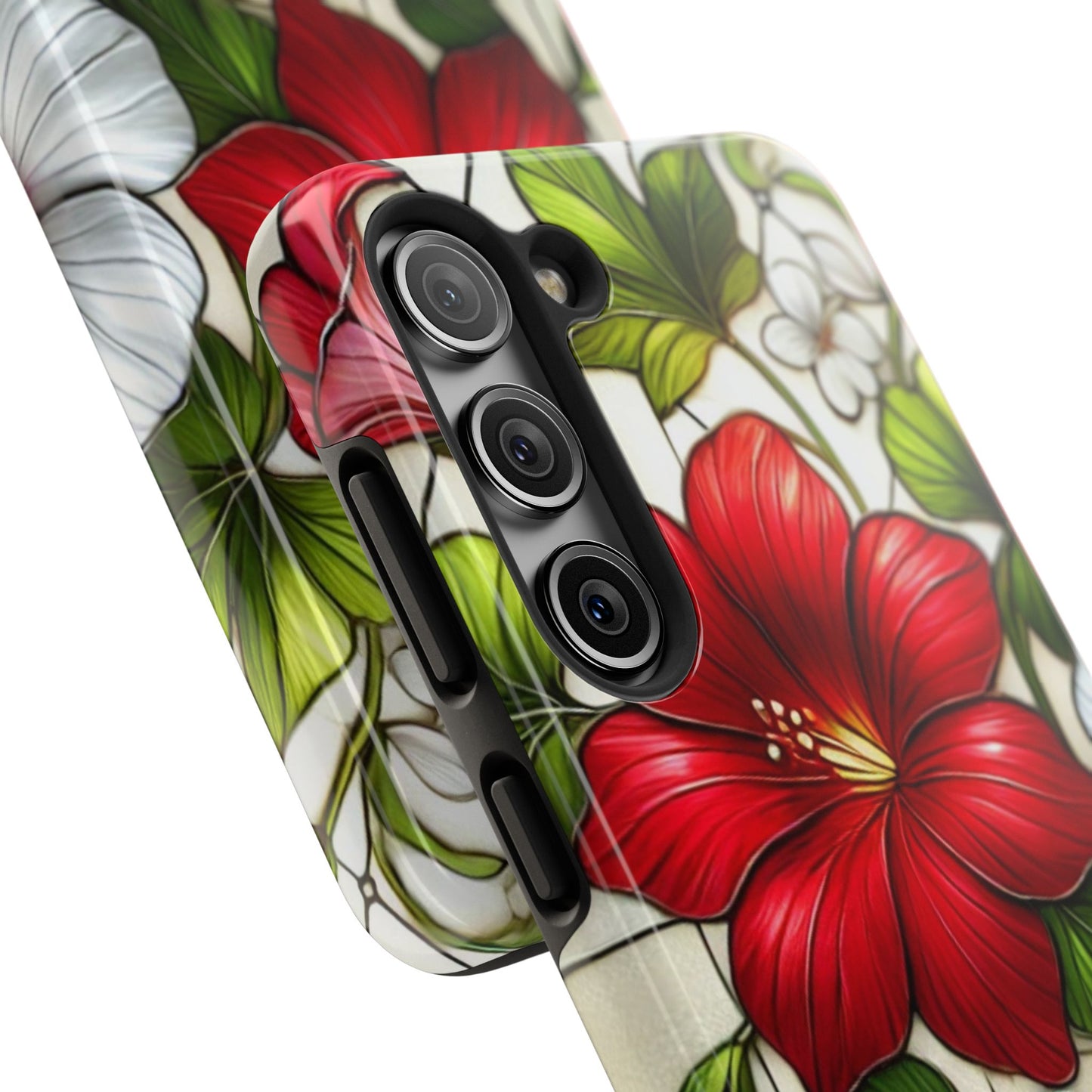 Tough Phone Case with Vibrant Floral Design - Perfect Gift for Nature Lovers