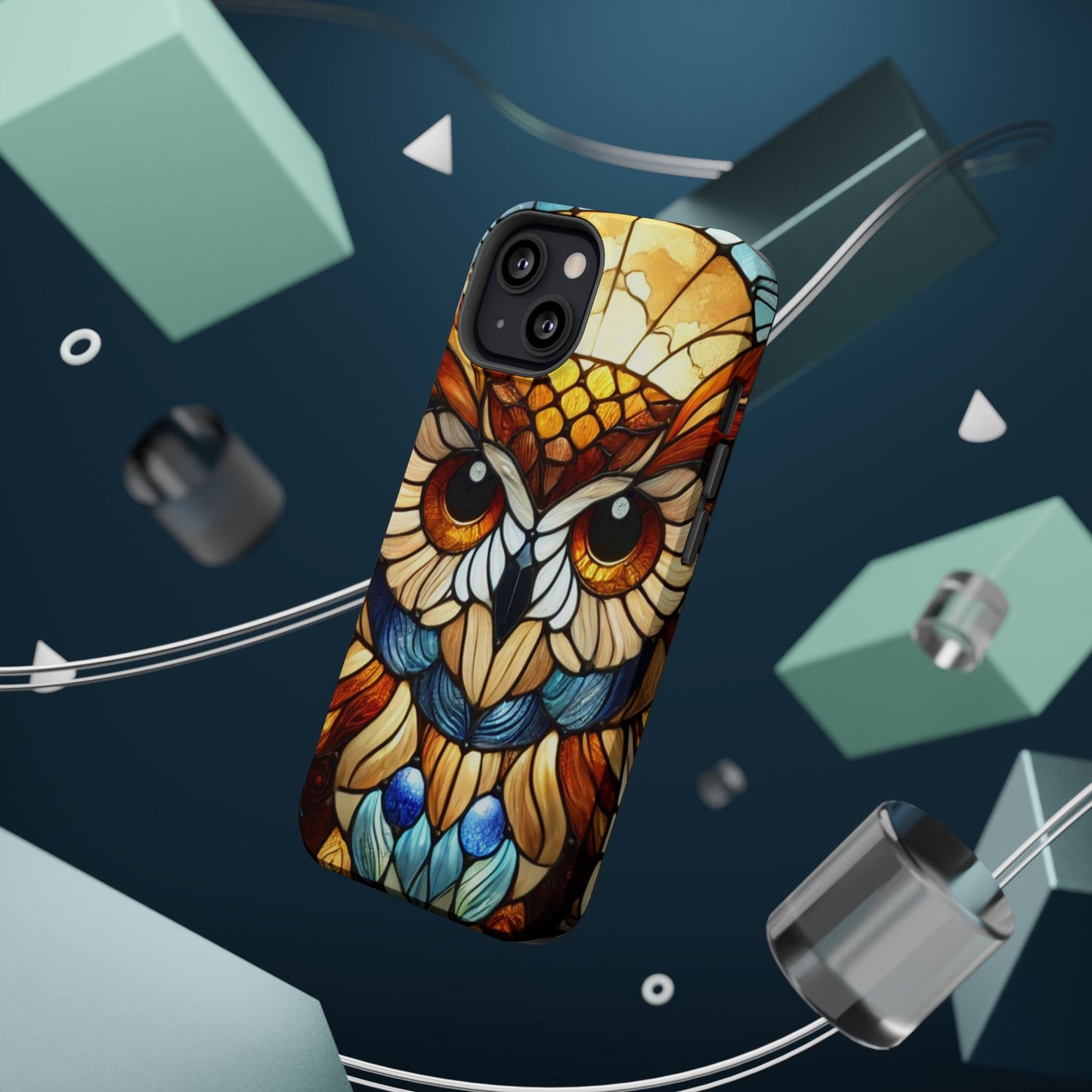Bohemian Owl MAGNETIC Phone Case for Owl Lovers- Perfect Gift for Iphone