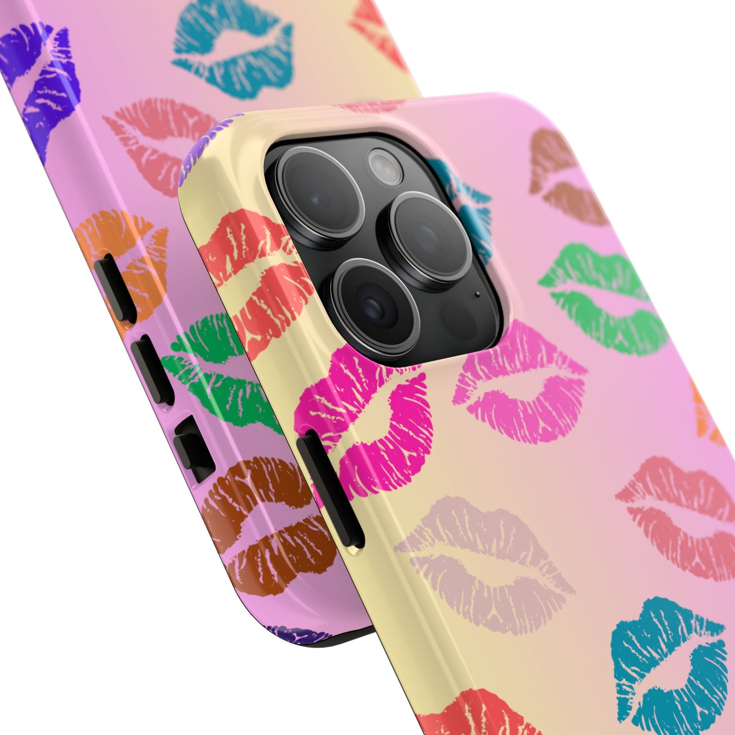 Kiss Print Tough Phone Cases Cute, Durable for Iphone