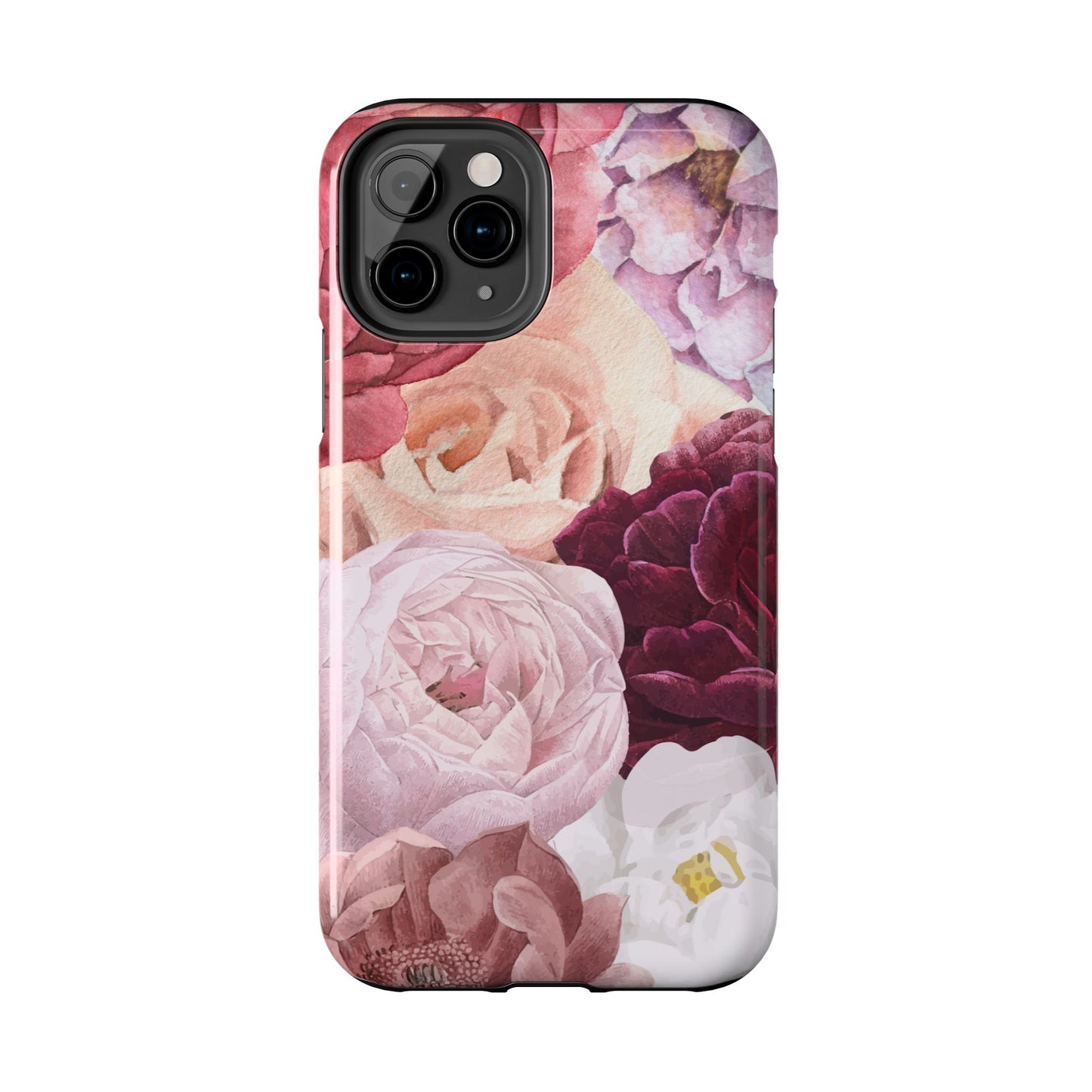 Elegant Protection for Every Occasion Floral Tough Phone Case