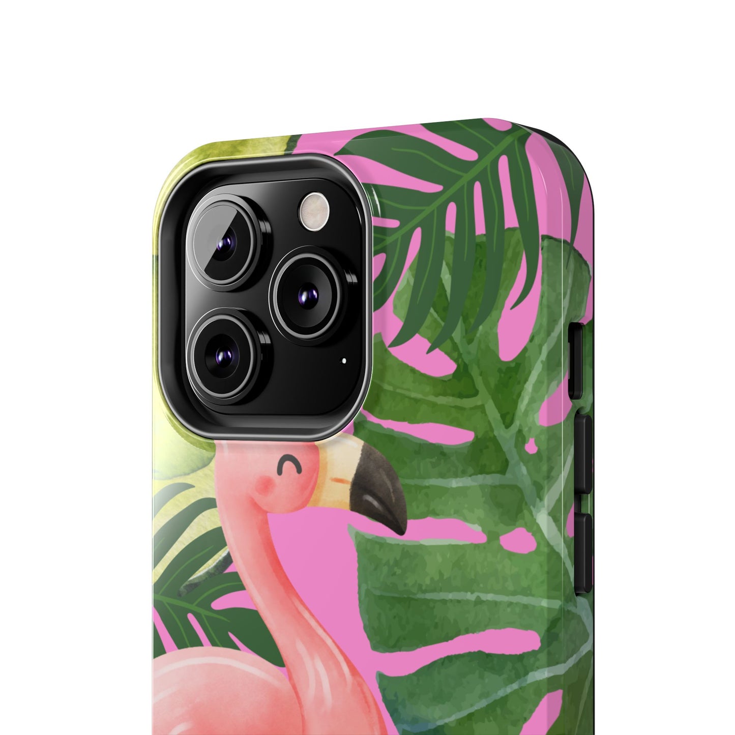 Tropical Flamingo, Cute, Summer Vibes Tough Phone Case