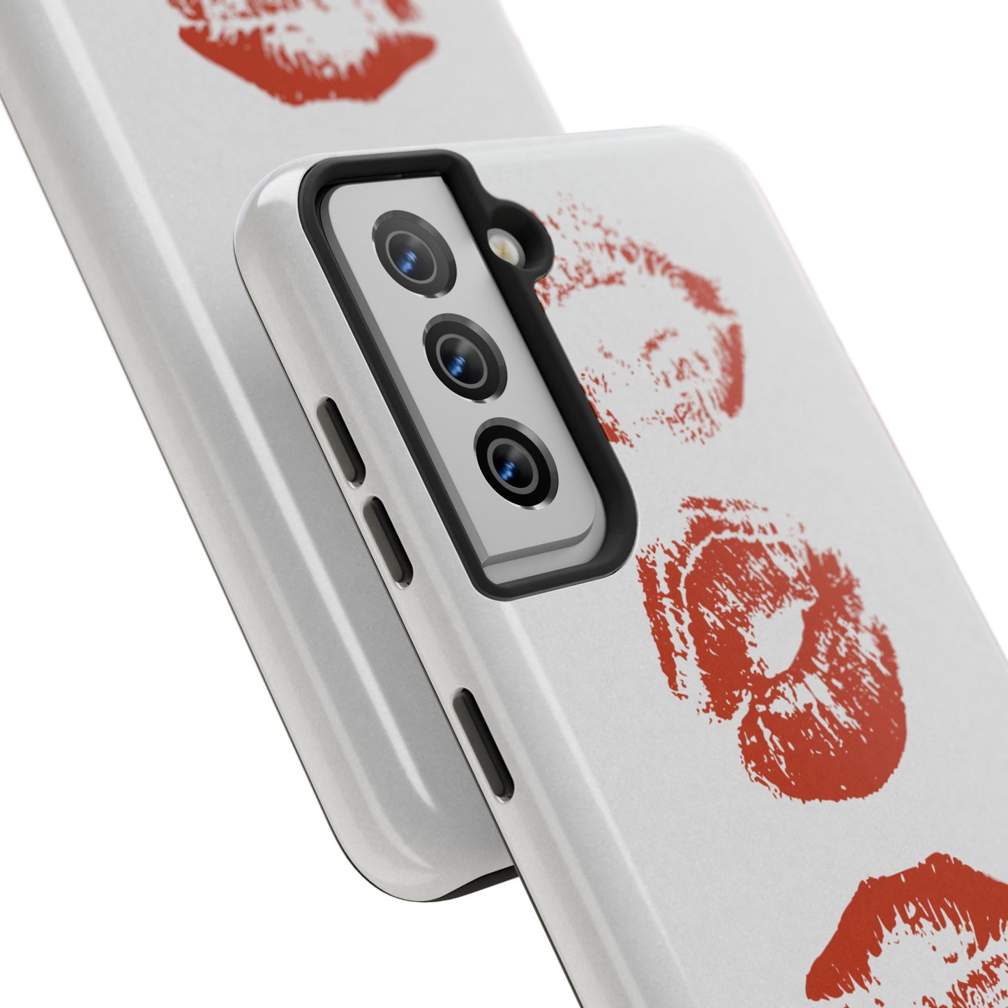 Kiss Print, Chic. Tough Phone Case