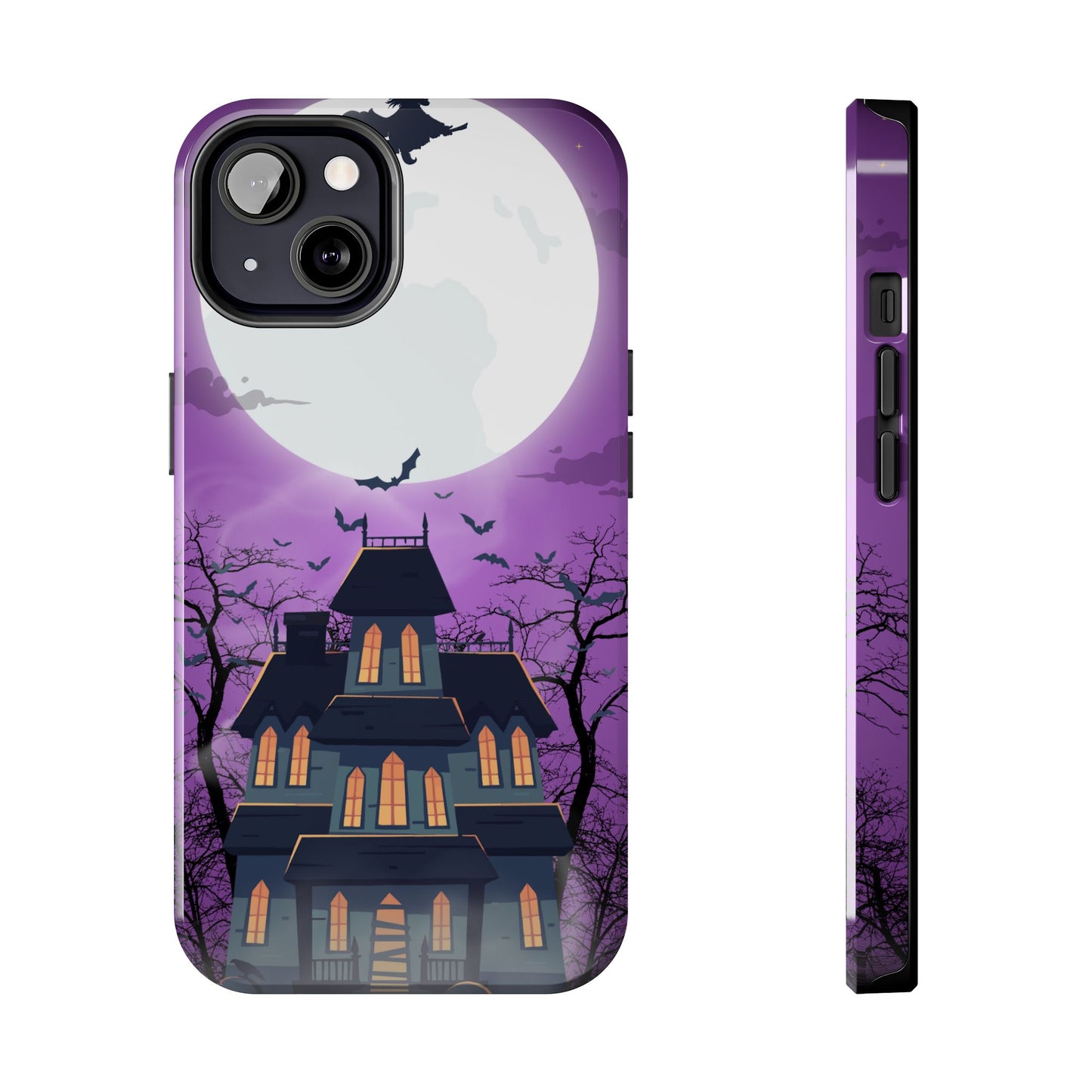 Halloween Haunted, Spooky House, Witchy Vibe Phone Case for Iphone