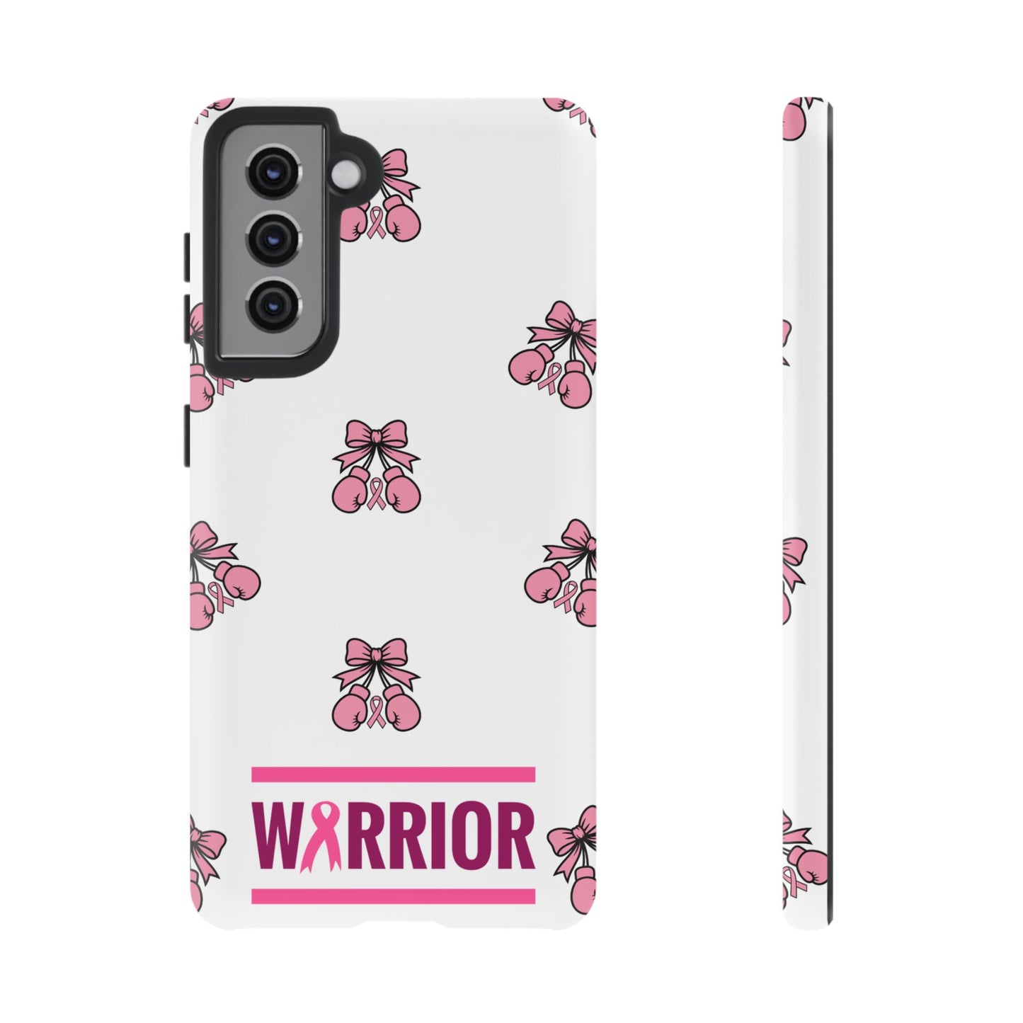 Phone Case - Pink Warrior Cancer Awareness Gift for Breast Cancer Survivor for Samsung