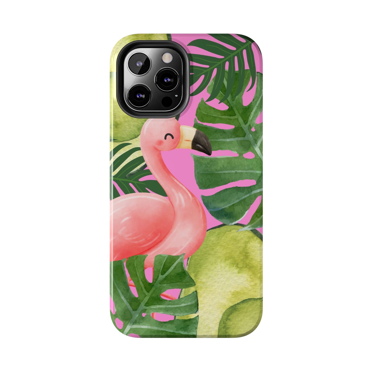 Tropical Flamingo, Cute, Summer Vibes Tough Phone Case