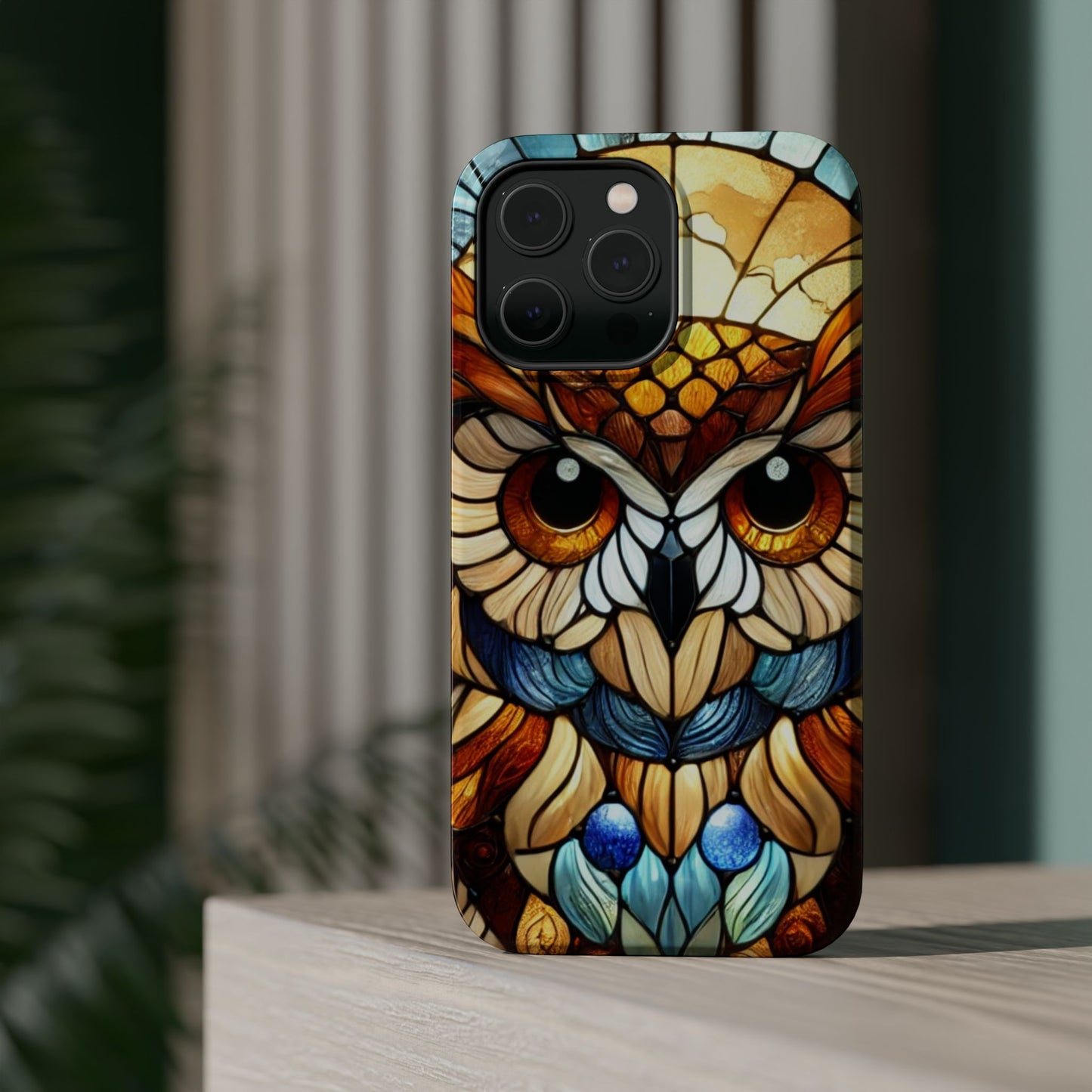 Bohemian Owl MAGNETIC Phone Case for Owl Lovers- Perfect Gift for Iphone