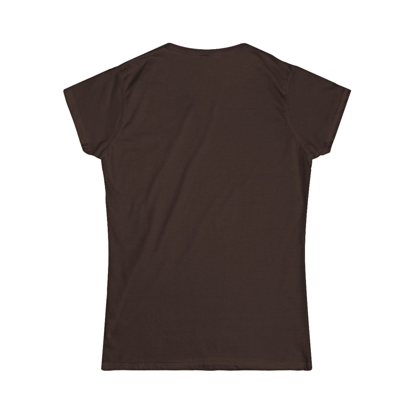 Women's Inspirational Tee - Softstyle T-Shirt STRAIGHT OUT OF POLICE ACADEMY