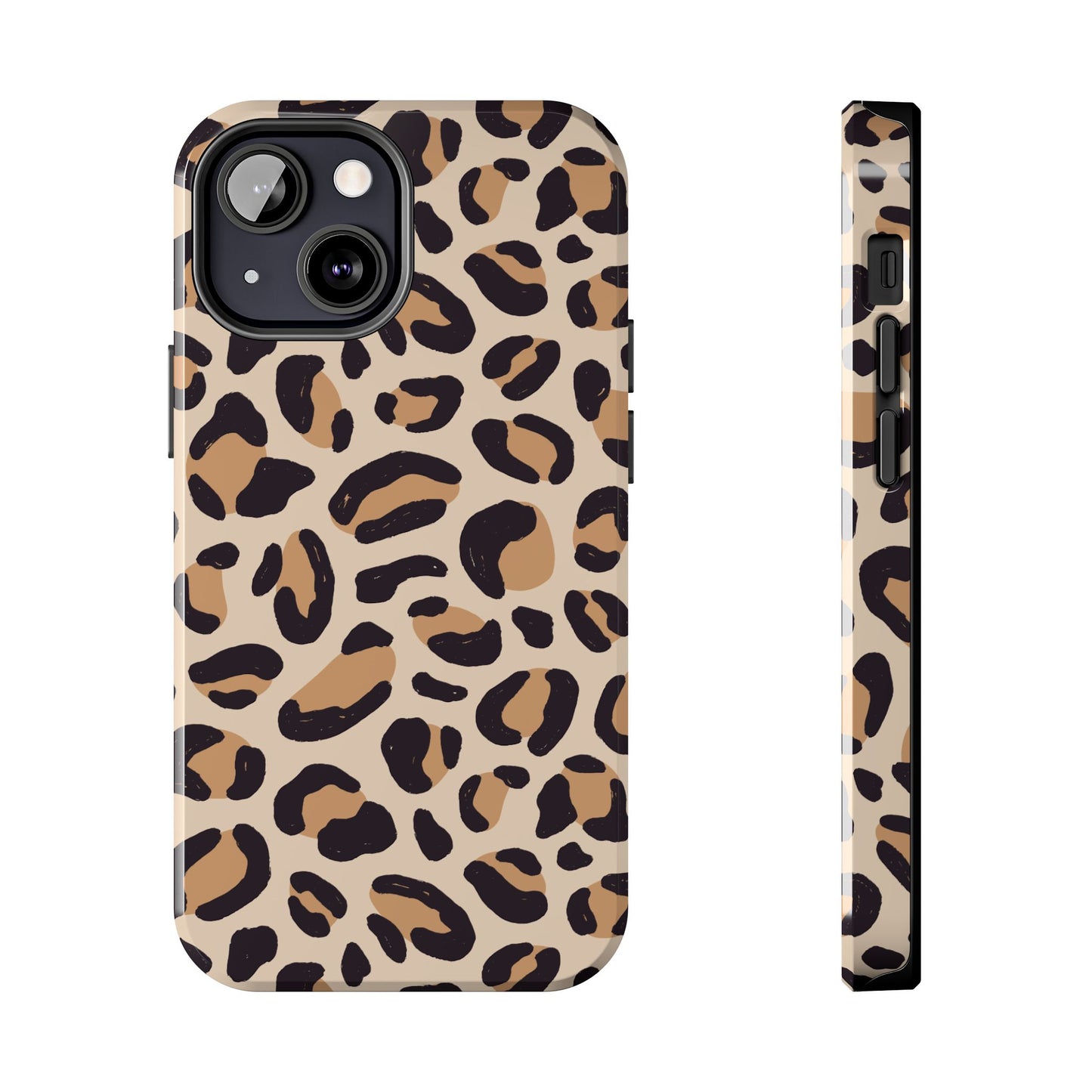 Stylish Leopard Print Tough Phone Cases