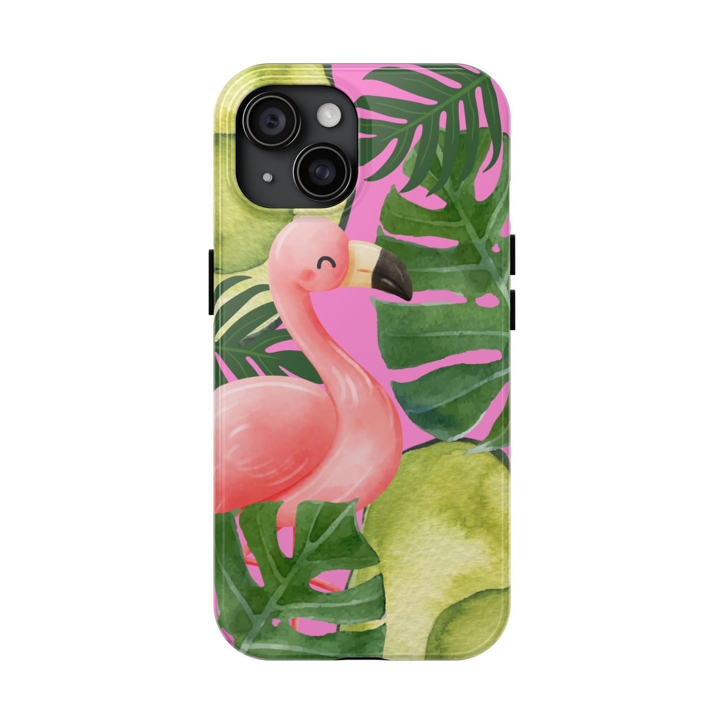 Tropical Flamingo, Cute, Summer Vibes Tough Phone Case