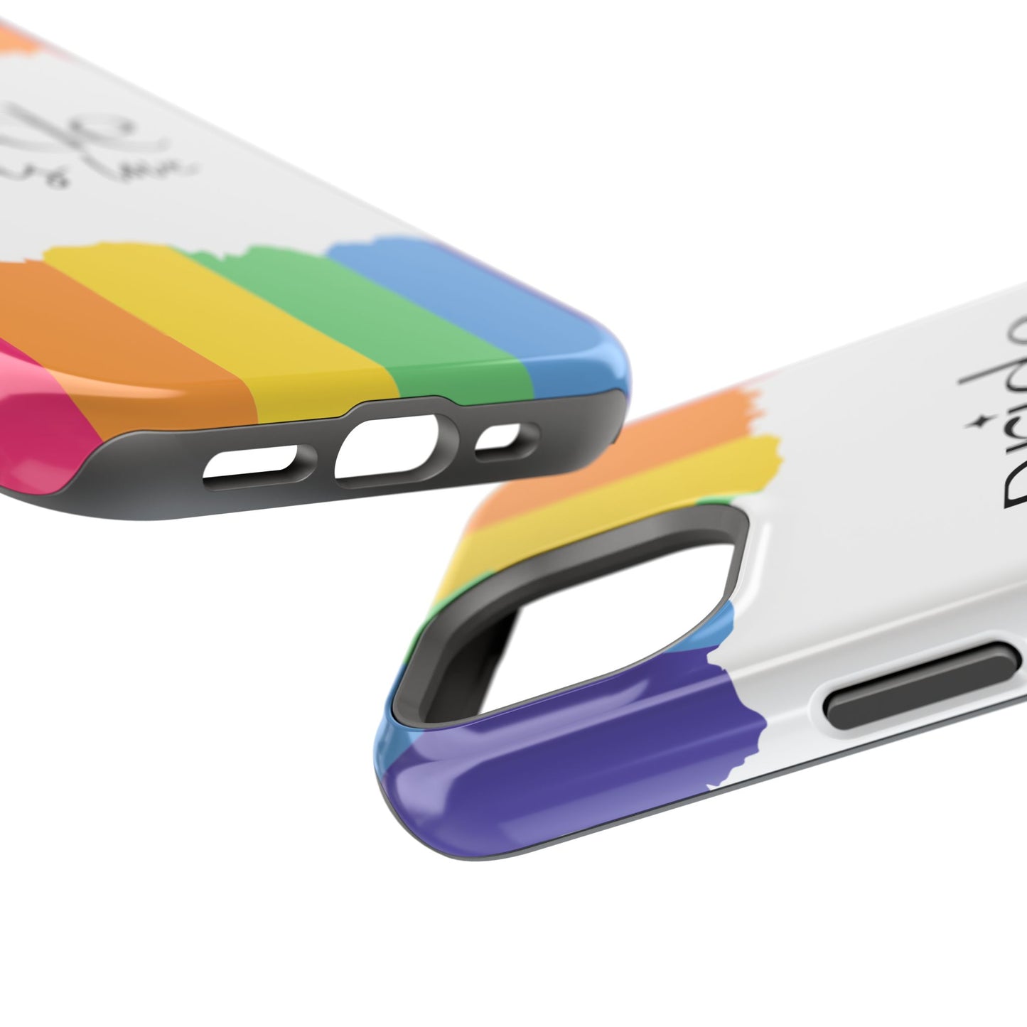 Pride - Love is Love, LGBTQ+, Rainbow Tough Phone Case