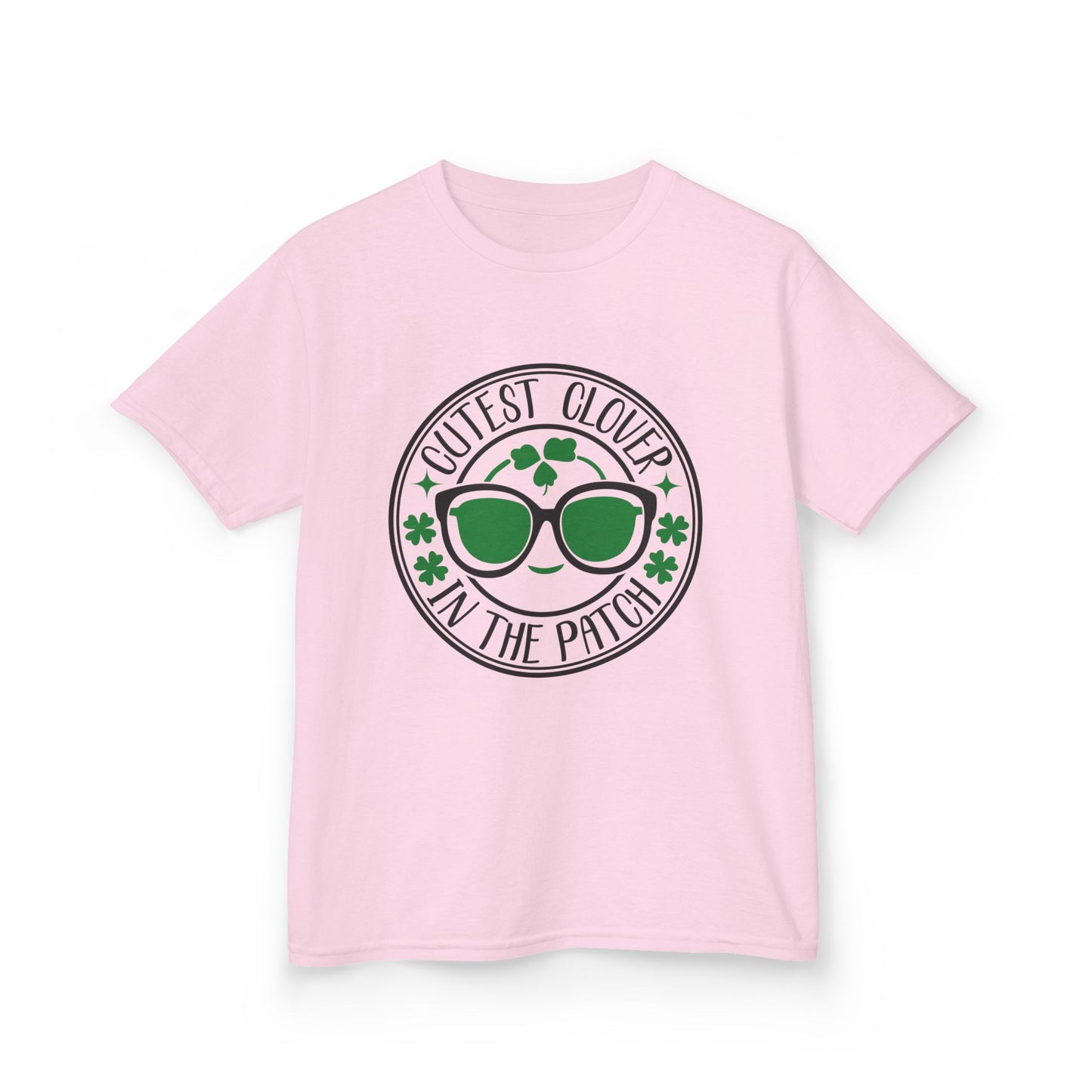 Cute Clover Kids Tee - "Cutest Clover in the Patch" St. Patrick's Day Shirt
