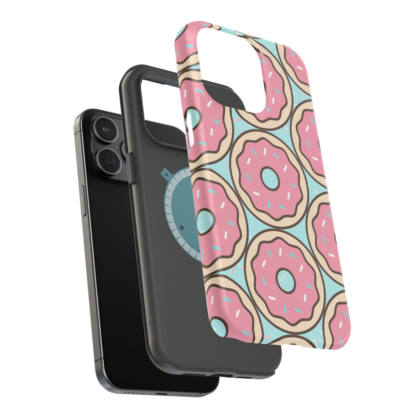 Colorful, Cute Donut MAGNETIC Phone Case for Iphone