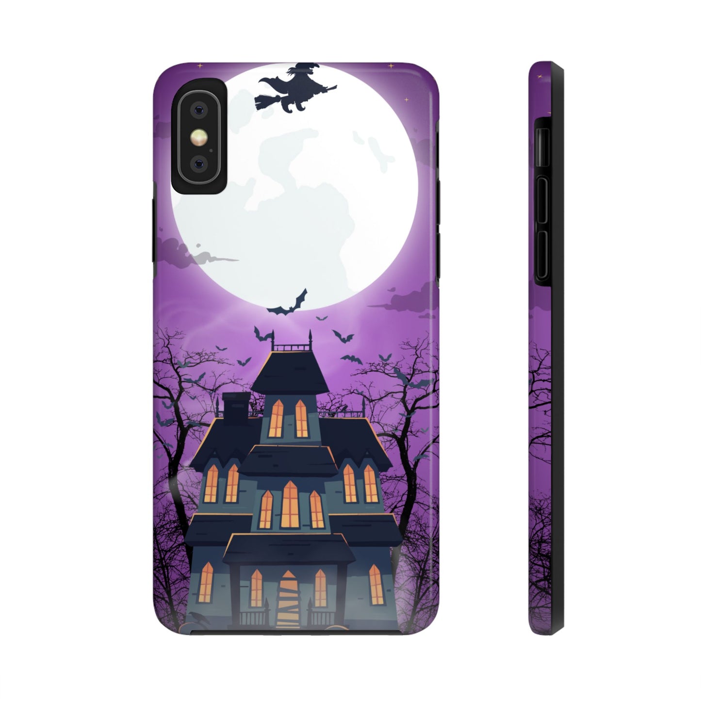 Halloween Haunted, Spooky House, Witchy Vibe Phone Case for Iphone