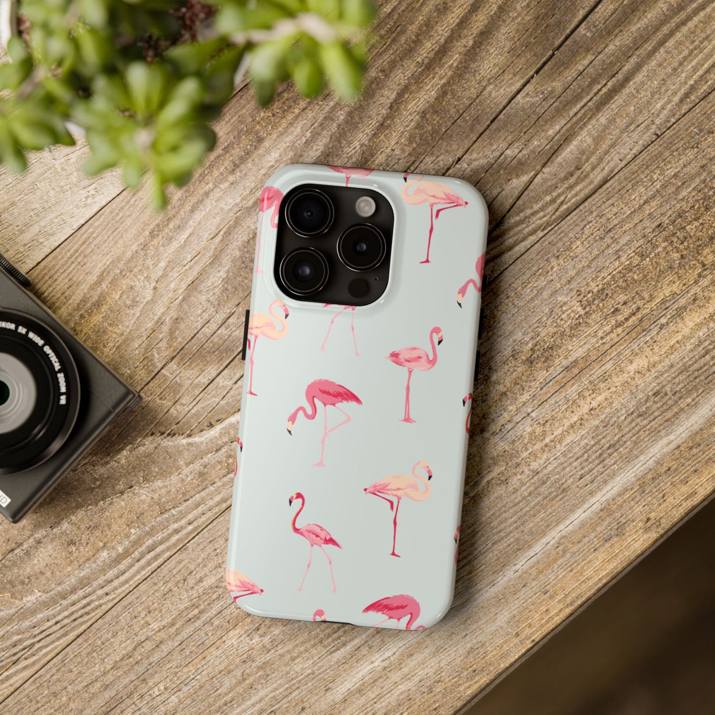 Stylish Tropical, Summer Vibes Flamingo Phone Case for Iphone