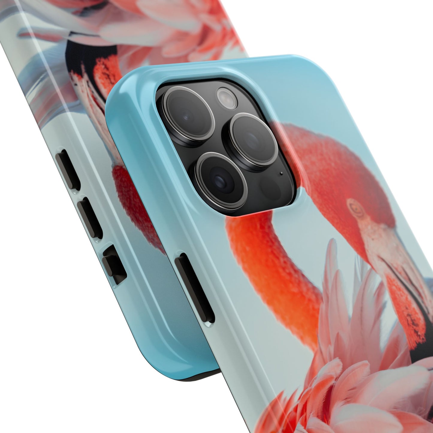 Vibrant Flamingo, Tropical Phone Case