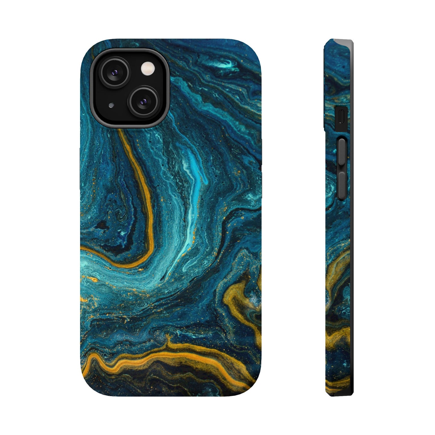 Marble Print MAGNETIC, Unique Tough Phone Case