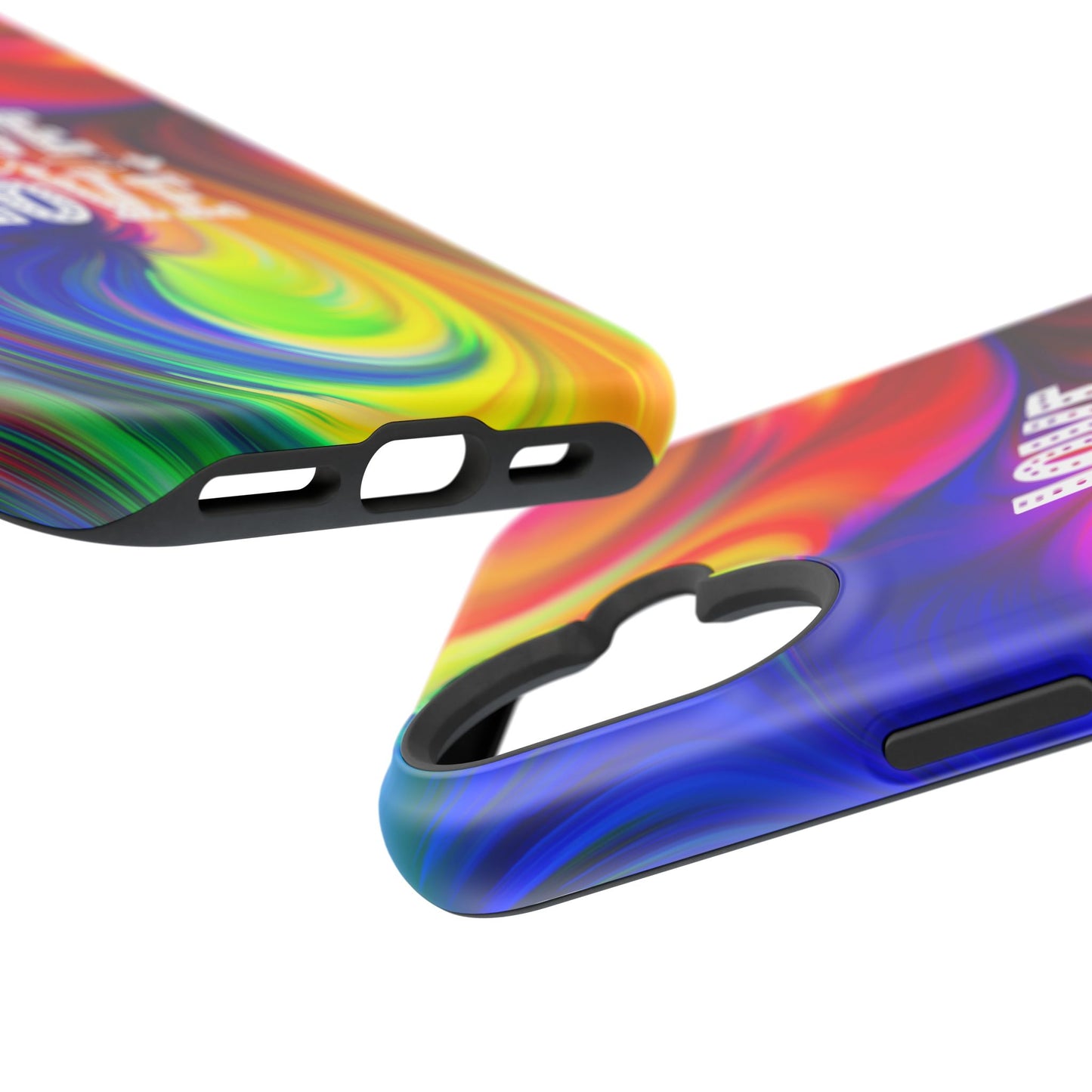 LOVE IS LOVE Colorful Love, Pride Tough Phone Case