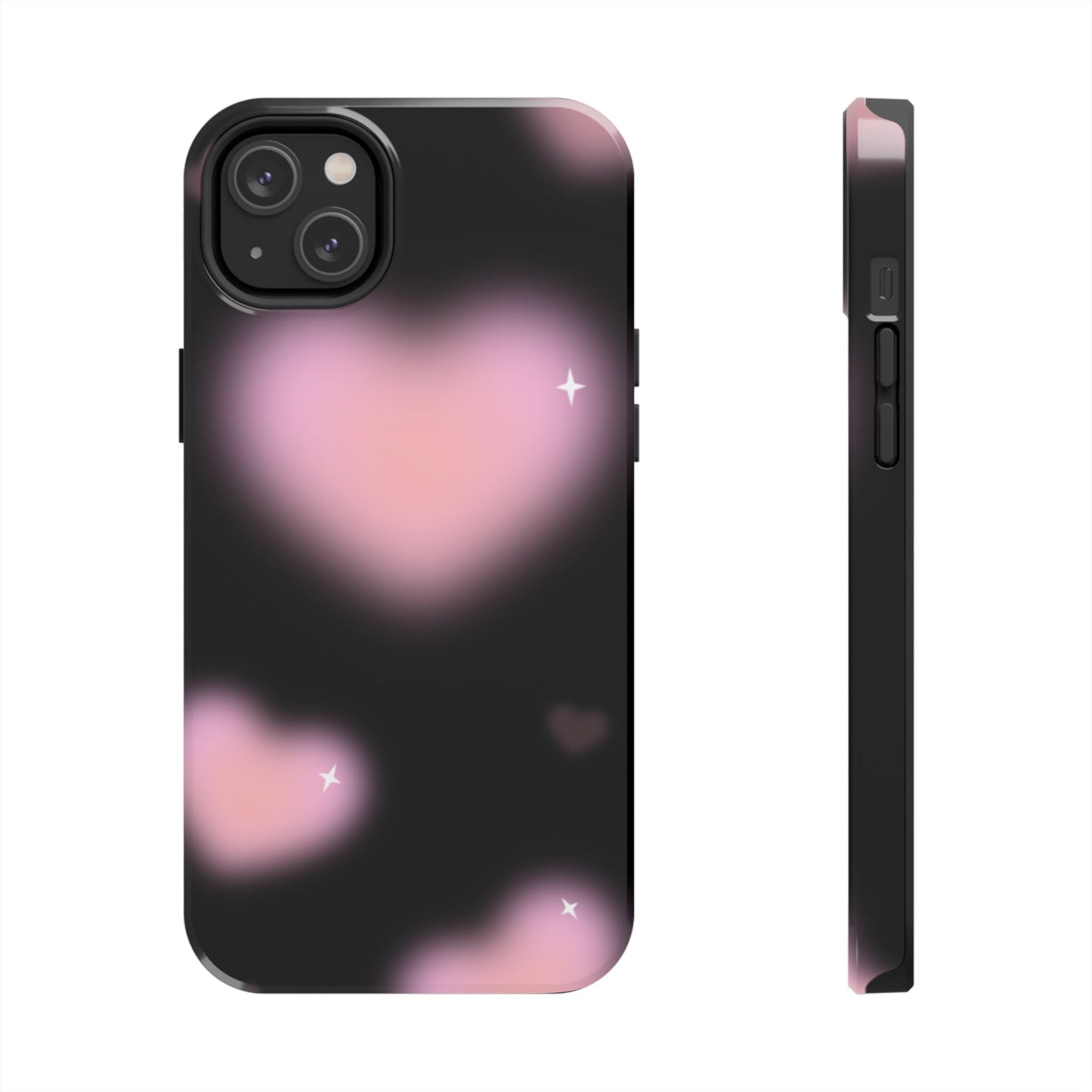 Romantic Pink Heart Pattern Phone Case