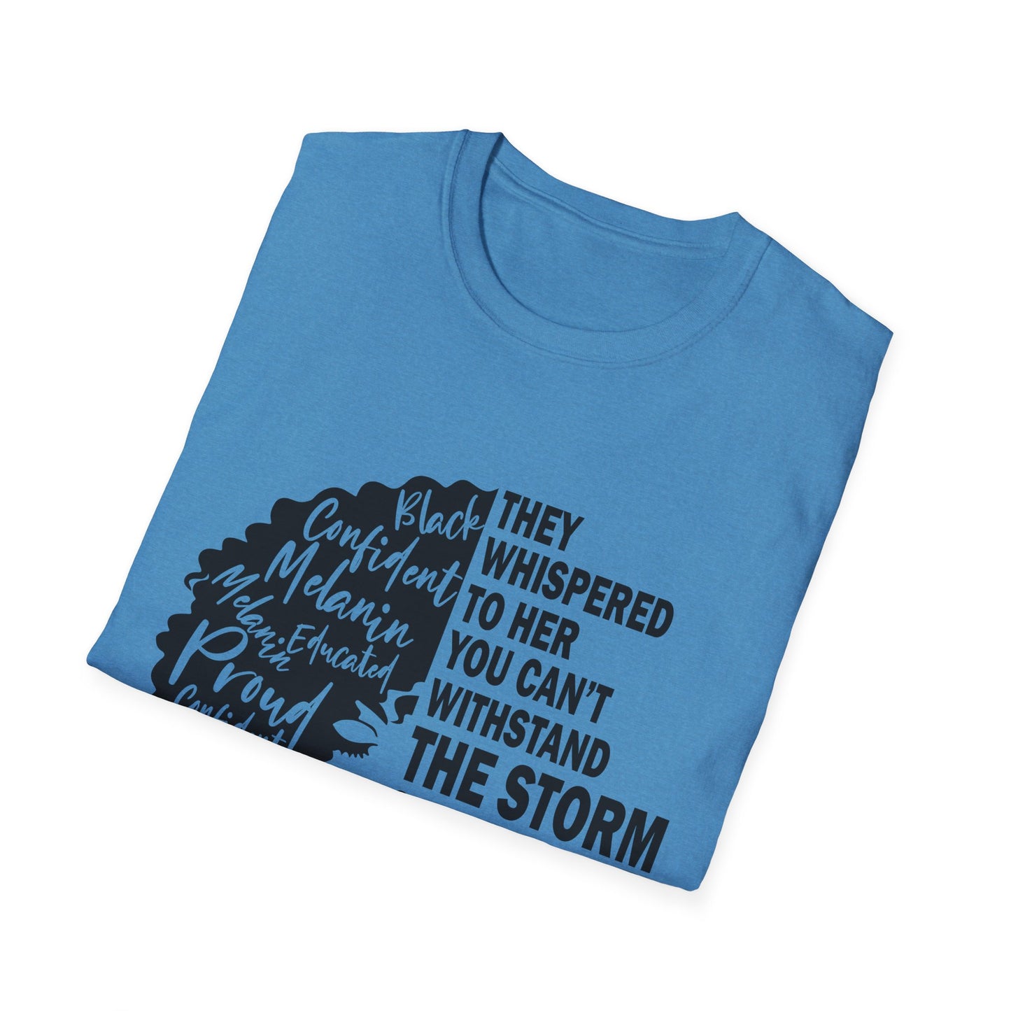 Empowered Black Woman T-Shirt - Inspirational Graphic Tee