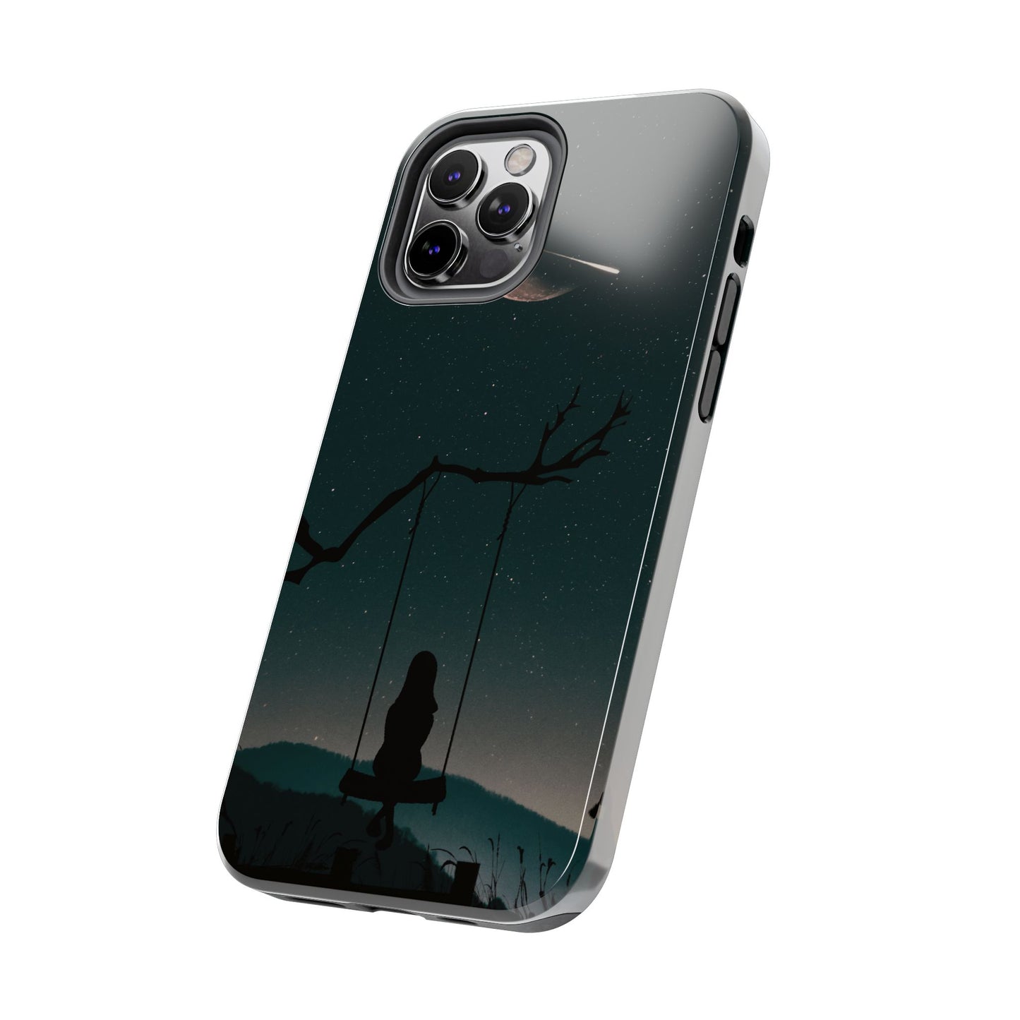Dreamy Night Sky Tough Phone Cases Unique Celestial Design for Iphone