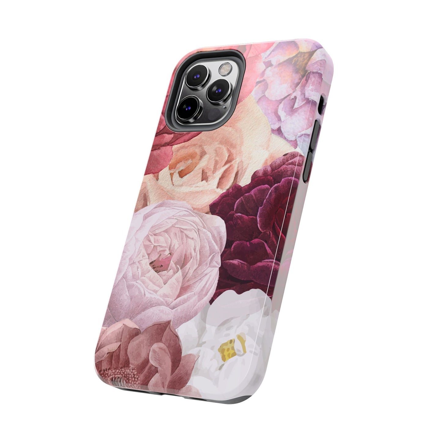 Elegant Protection for Every Occasion Floral Tough Phone Case