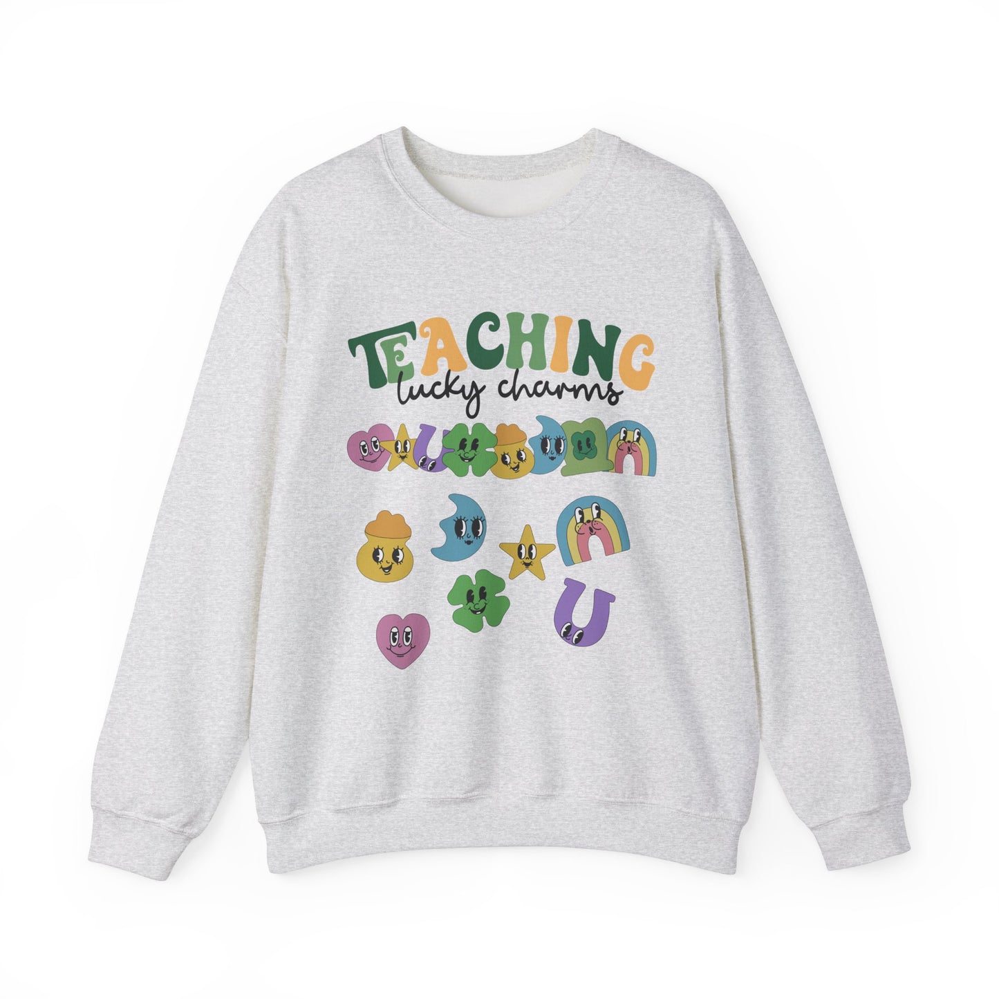 Teaching Lucky Charms Crewneck Sweatshirt for Educators