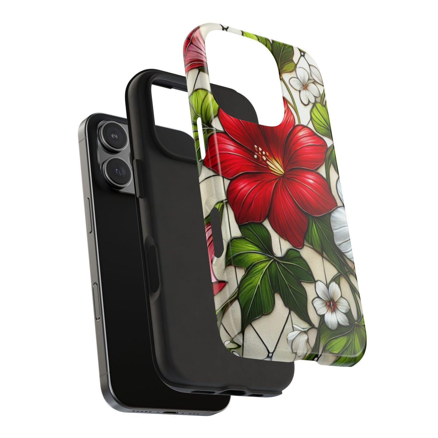 Tough Phone Case with Vibrant Floral Design - Perfect Gift for Nature Lovers