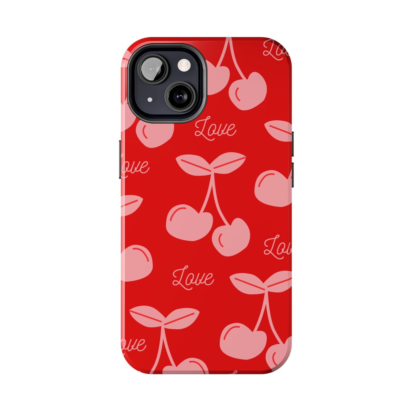 Cute Cherry Love Tough Phone Cases