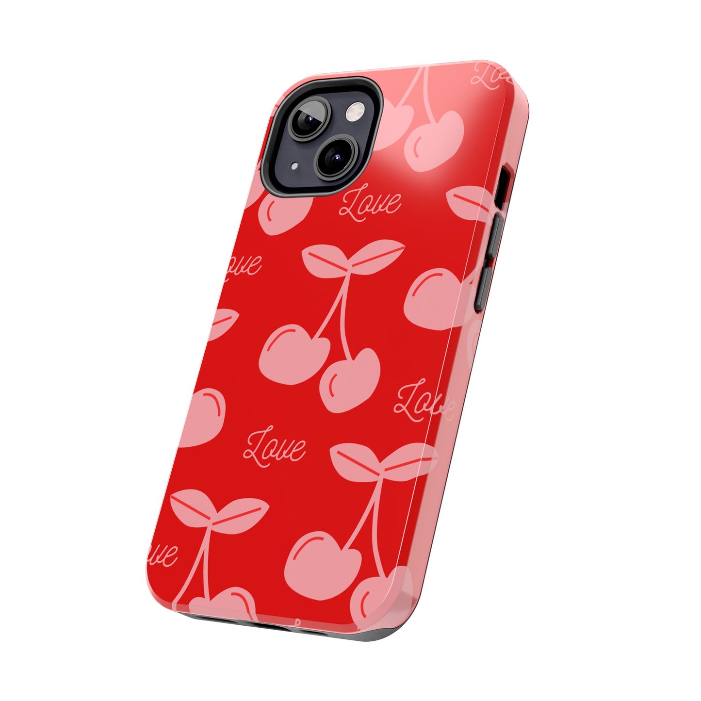 Cute Cherry Love Tough Phone Cases