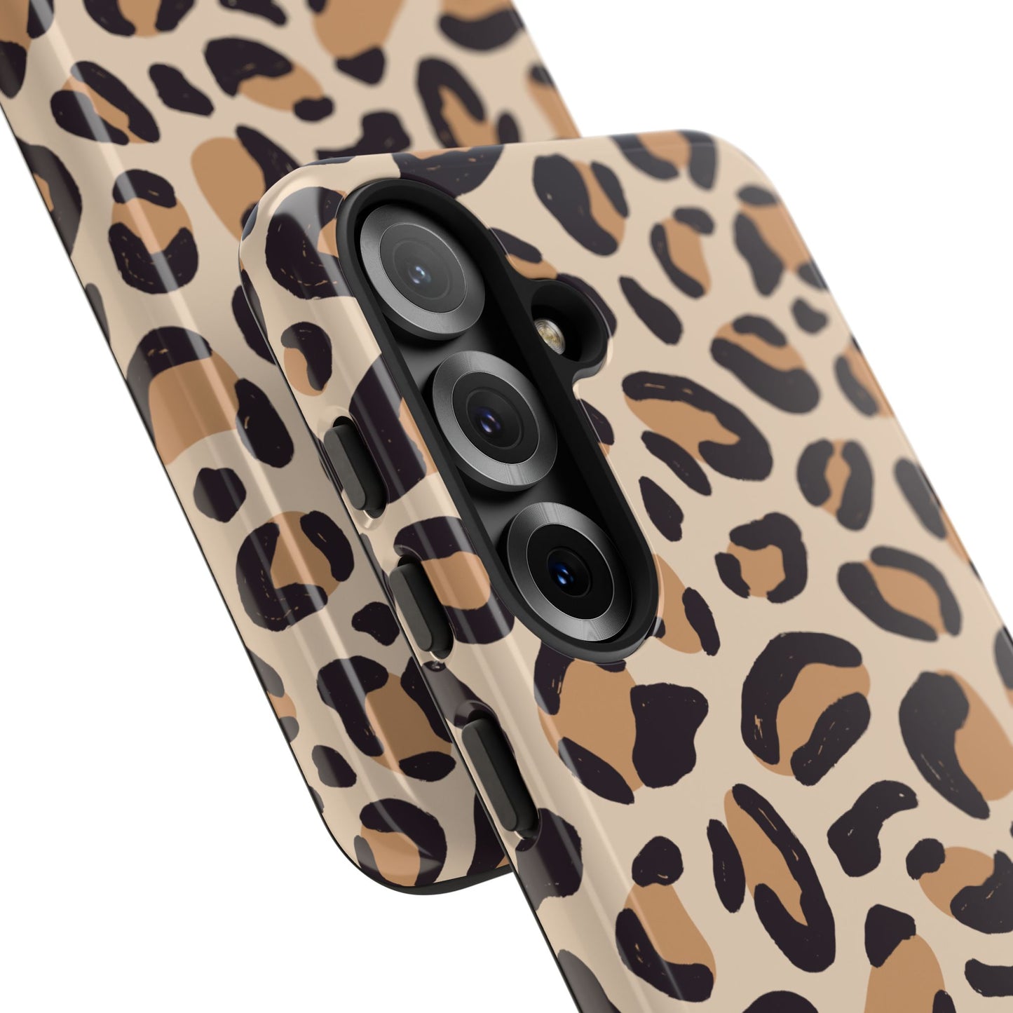 Leopard Print Tough Phone Case for Samsung