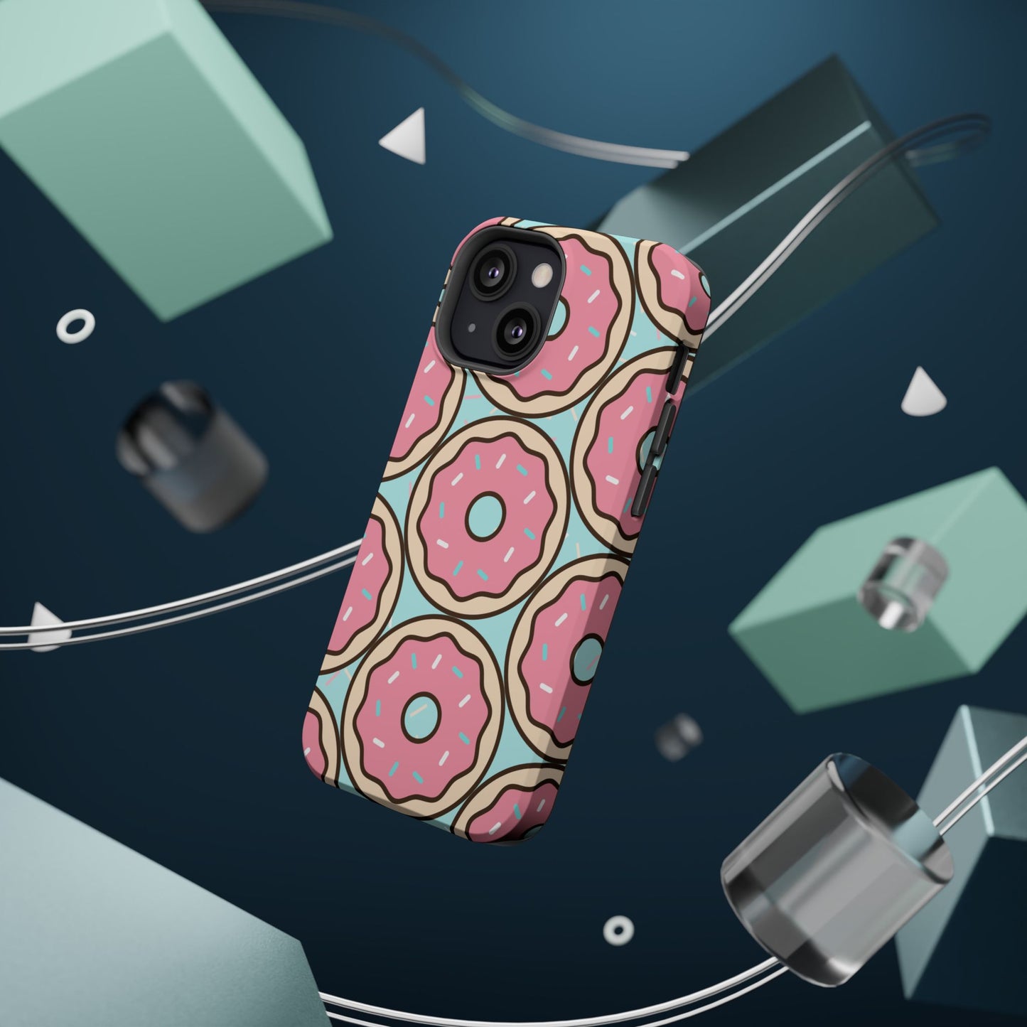 Colorful, Cute Donut MAGNETIC Phone Case for Iphone