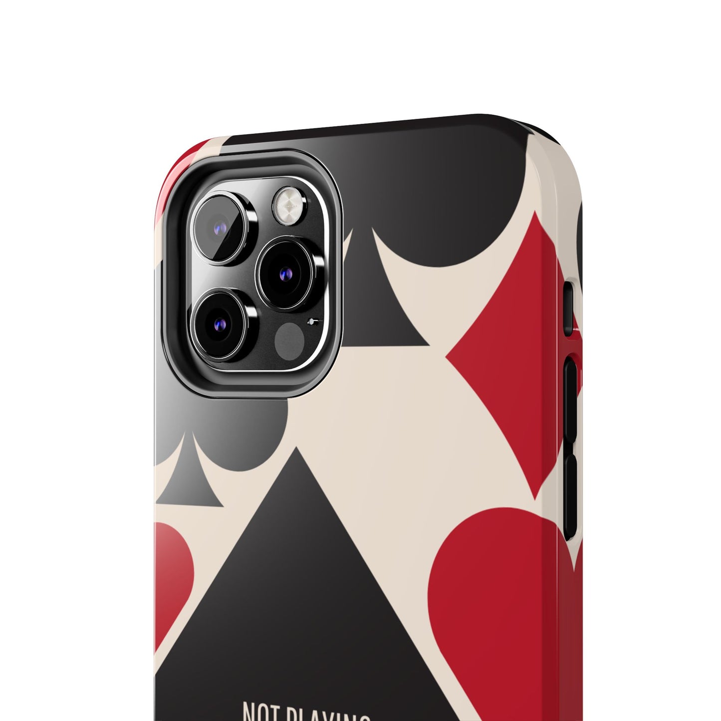 Bold Playing Card Tough Phone Case - Not Playing by the Rules