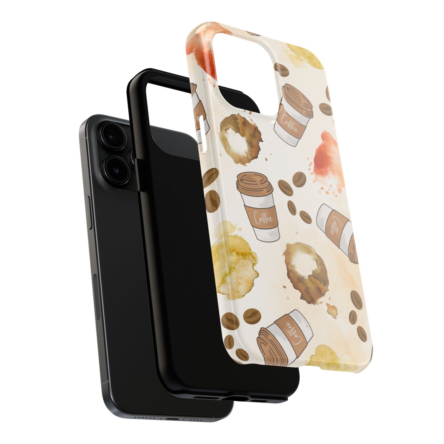 Cute, Trendy, Coffee Lover, Barista Tough Phone Cases for Iphone