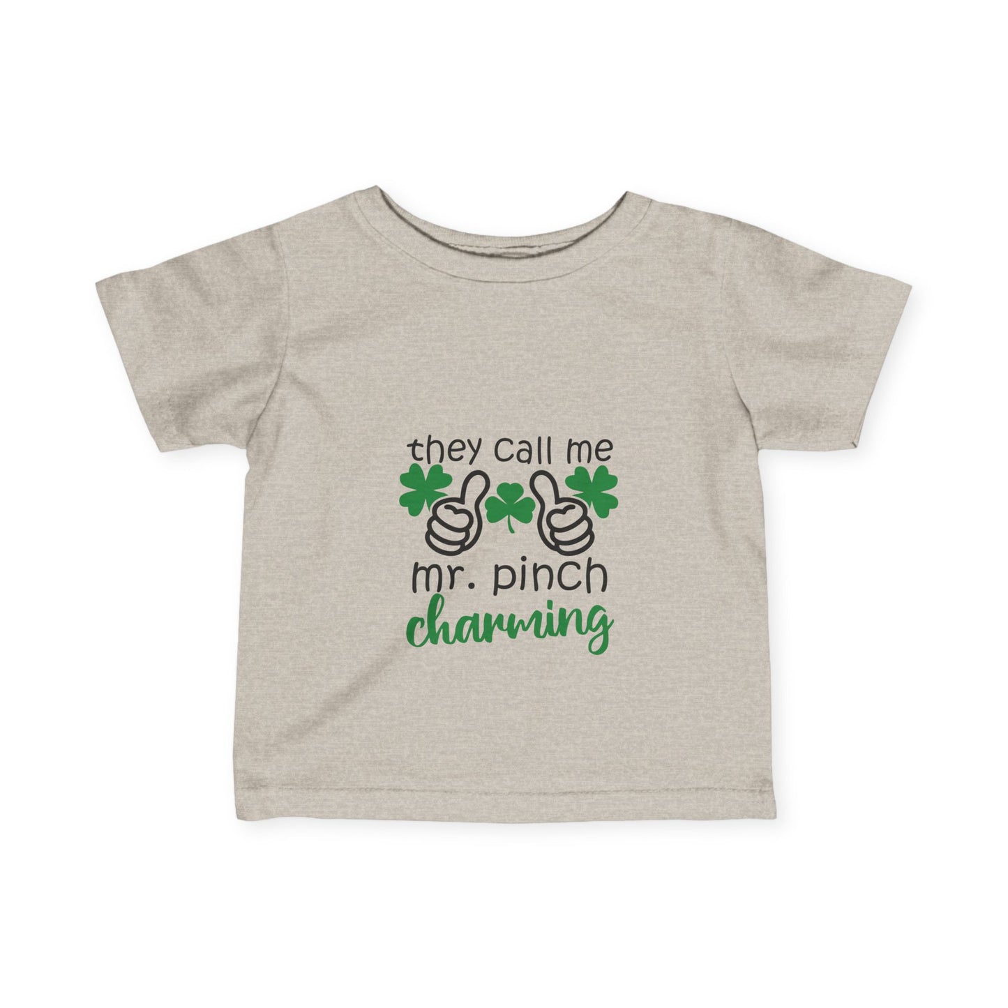 Infant St. Patrick's Day Tee - 'They Call Me Mr. Pinch Charming'