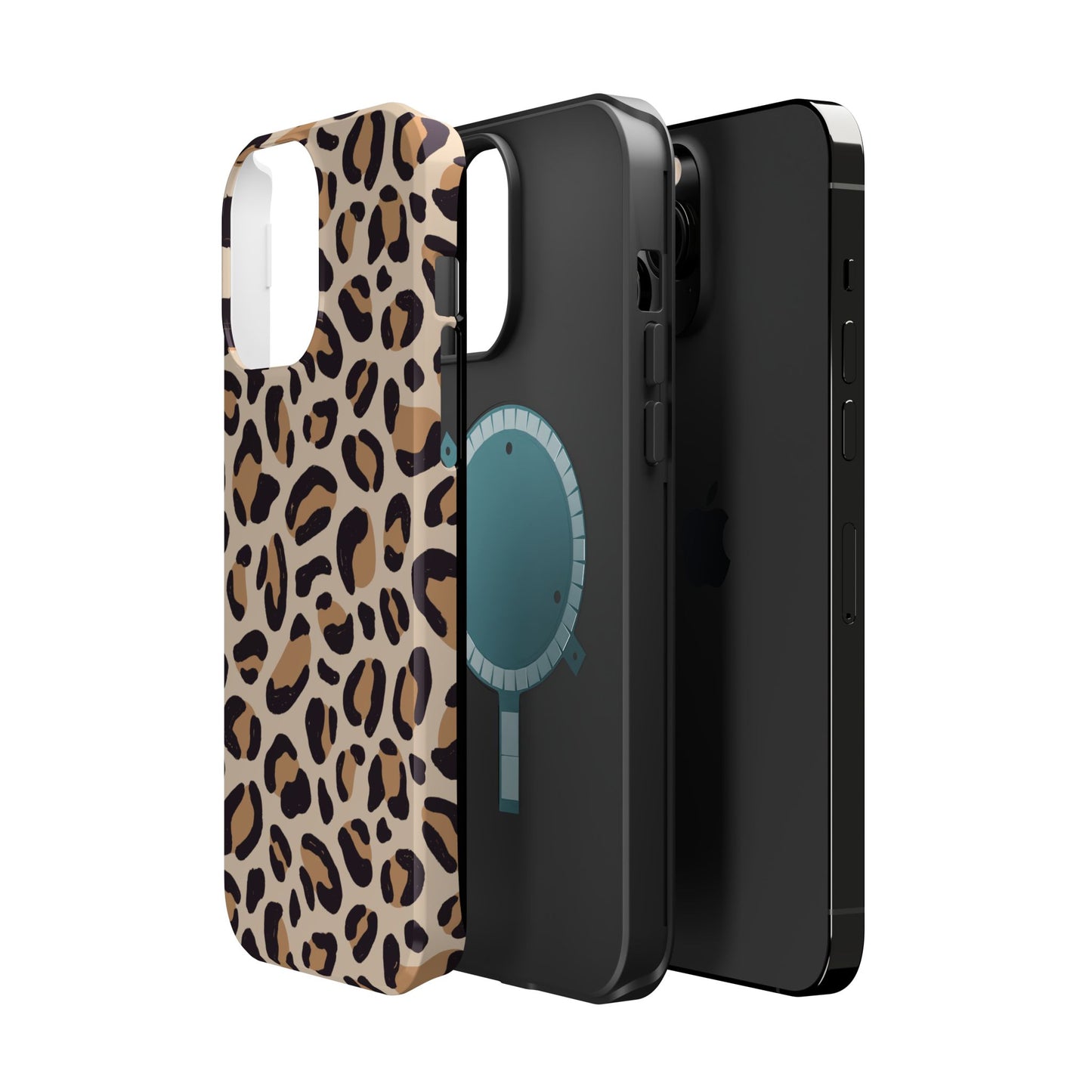 Stylish Leopard Trendy MAGNETIC Phone Case for Iphone