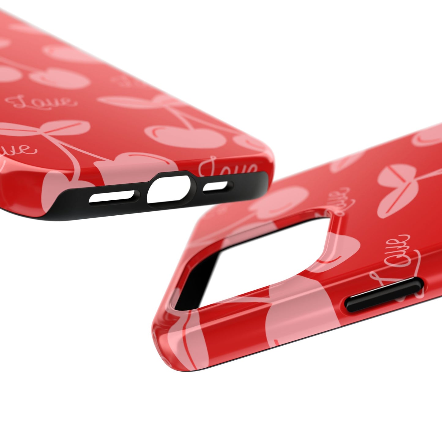 Cute Cherry Love Tough Phone Cases