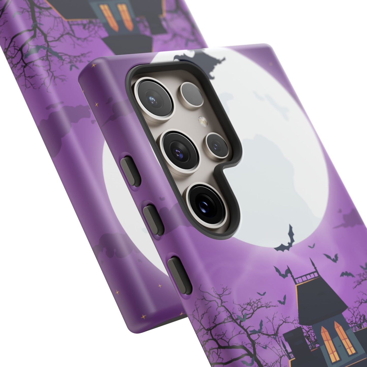 Halloween Haunted, Spooky House, Witchy Vibe Phone Case for Samsung