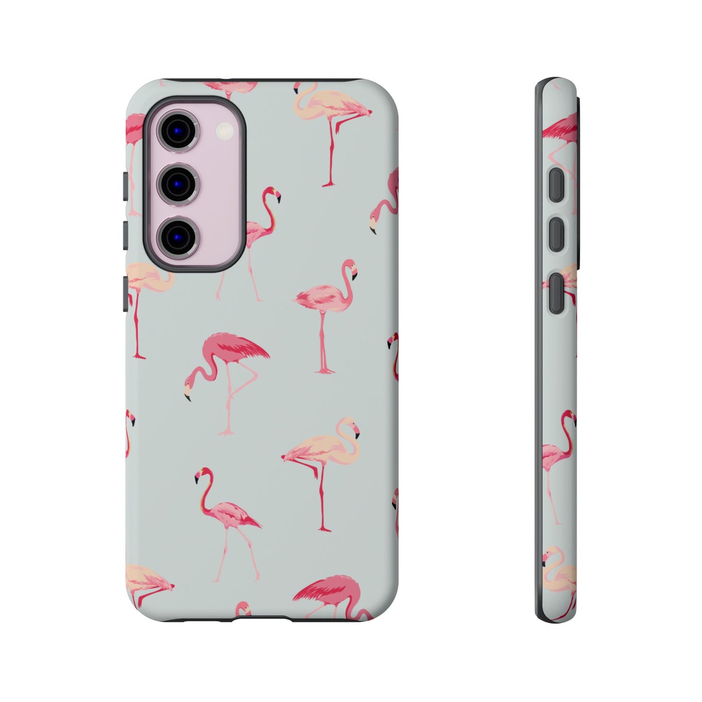 Stylish Flamingo, Summer Vibes Tough Phone Case for Samsung