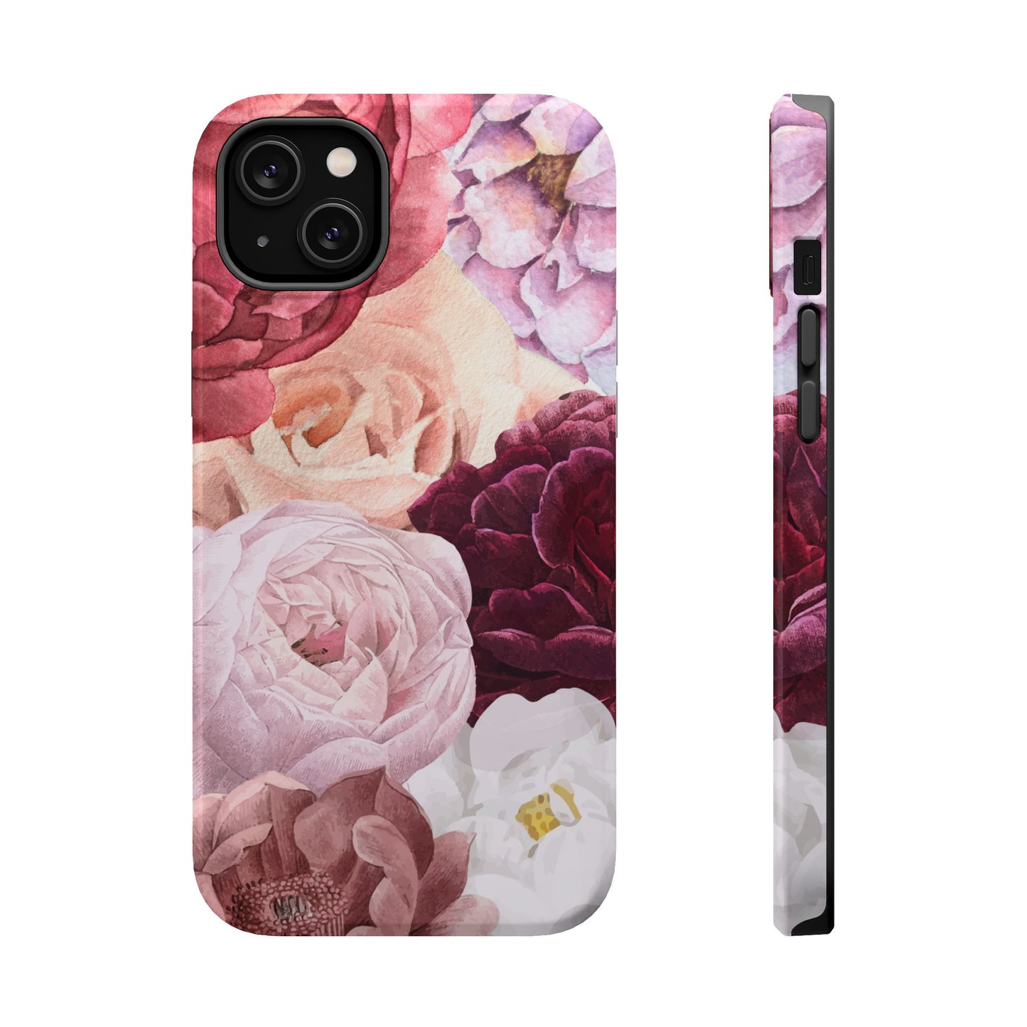 Elegant Protection for Every Occasion Floral Tough Phone Case