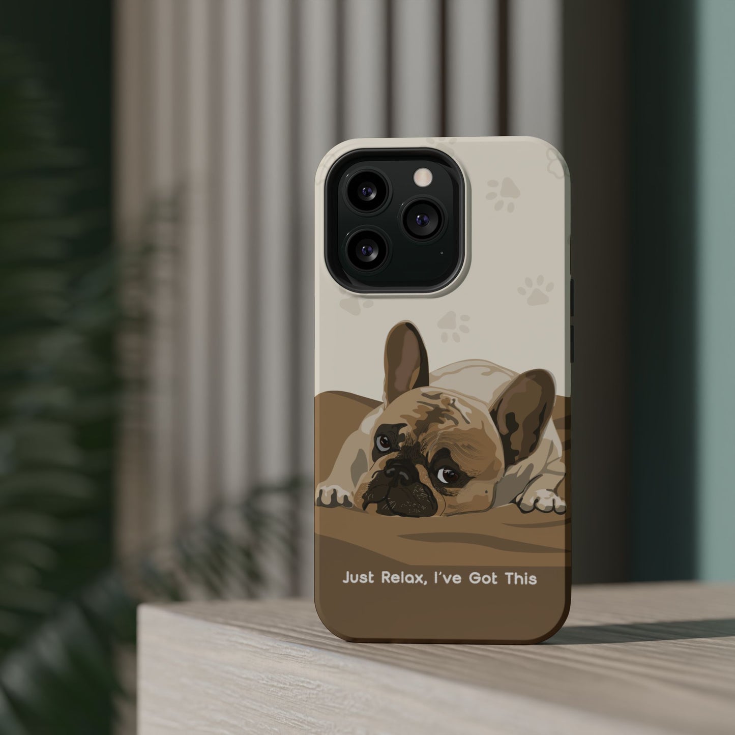 Cute Dog Tough MAGNETIC Phone Case - Just Relax, I’ve Got This