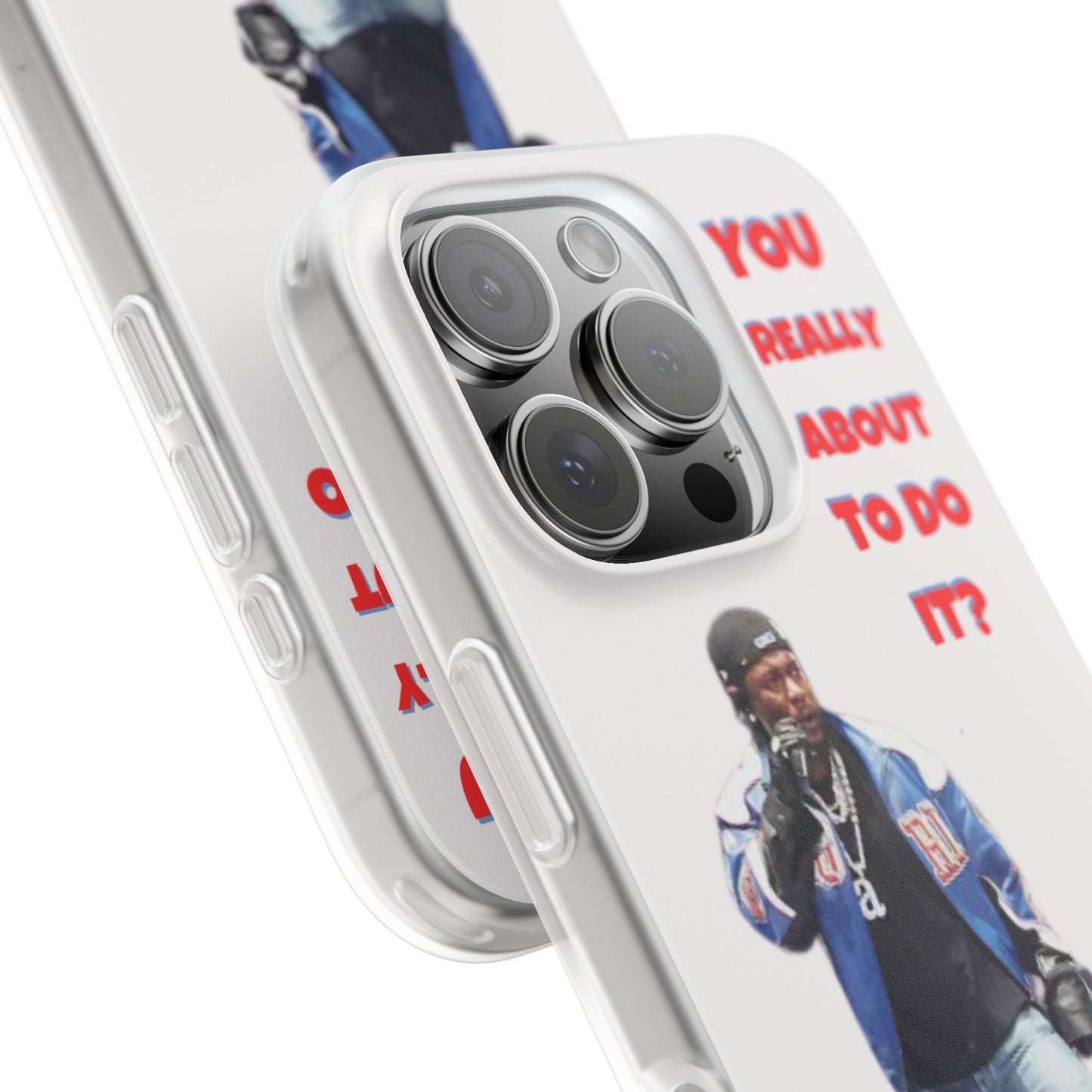kendrick Lamar Cool Quote Flexi Phone Case - "You Really About To Do It?"