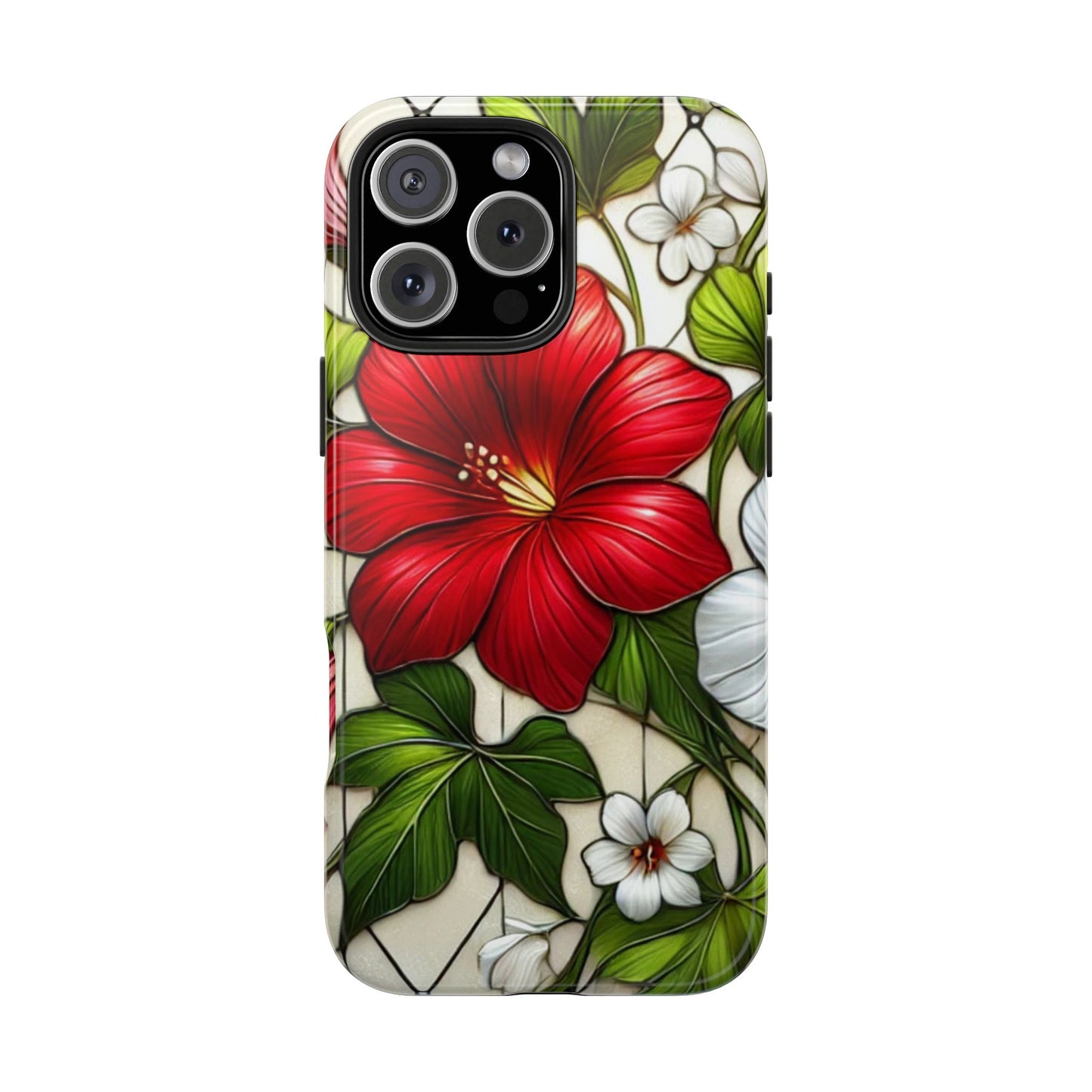 Tough Phone Case with Vibrant Floral Design - Perfect Gift for Nature Lovers