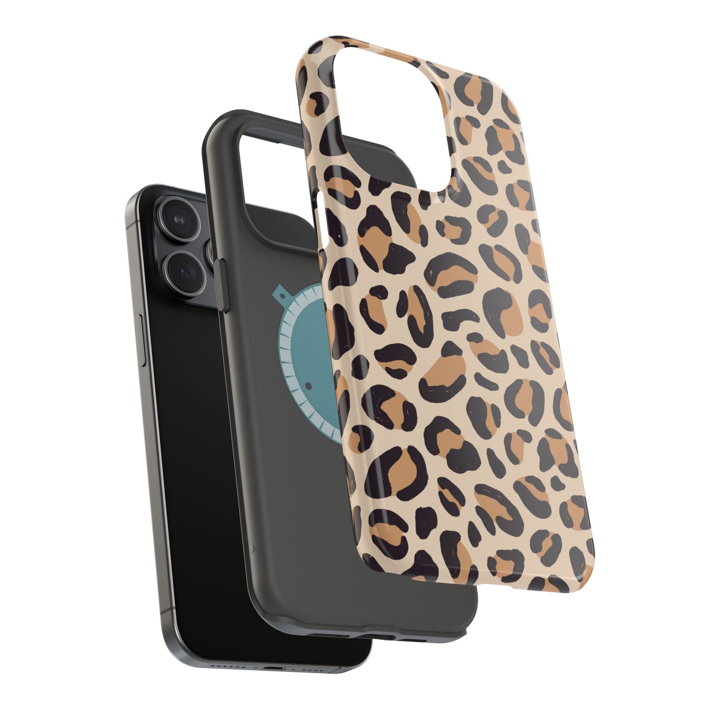 Stylish Leopard Trendy MAGNETIC Phone Case for Iphone