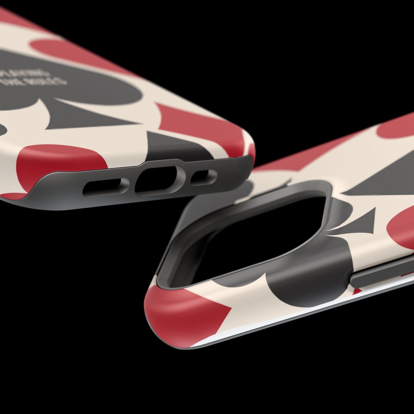 Bold Playing Card Tough Phone Case - Not Playing by the Rules for Iphone