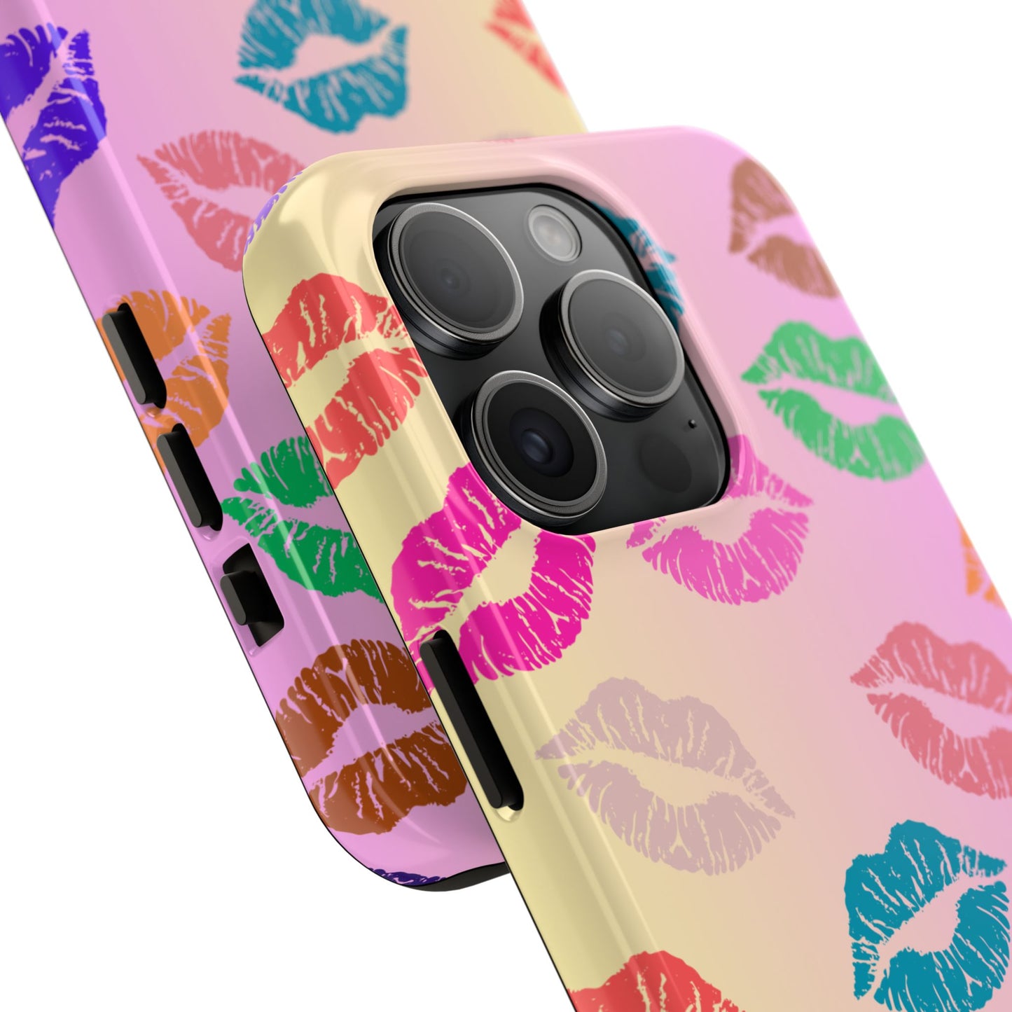 Kiss Print Tough Phone Cases Cute, Durable for Iphone