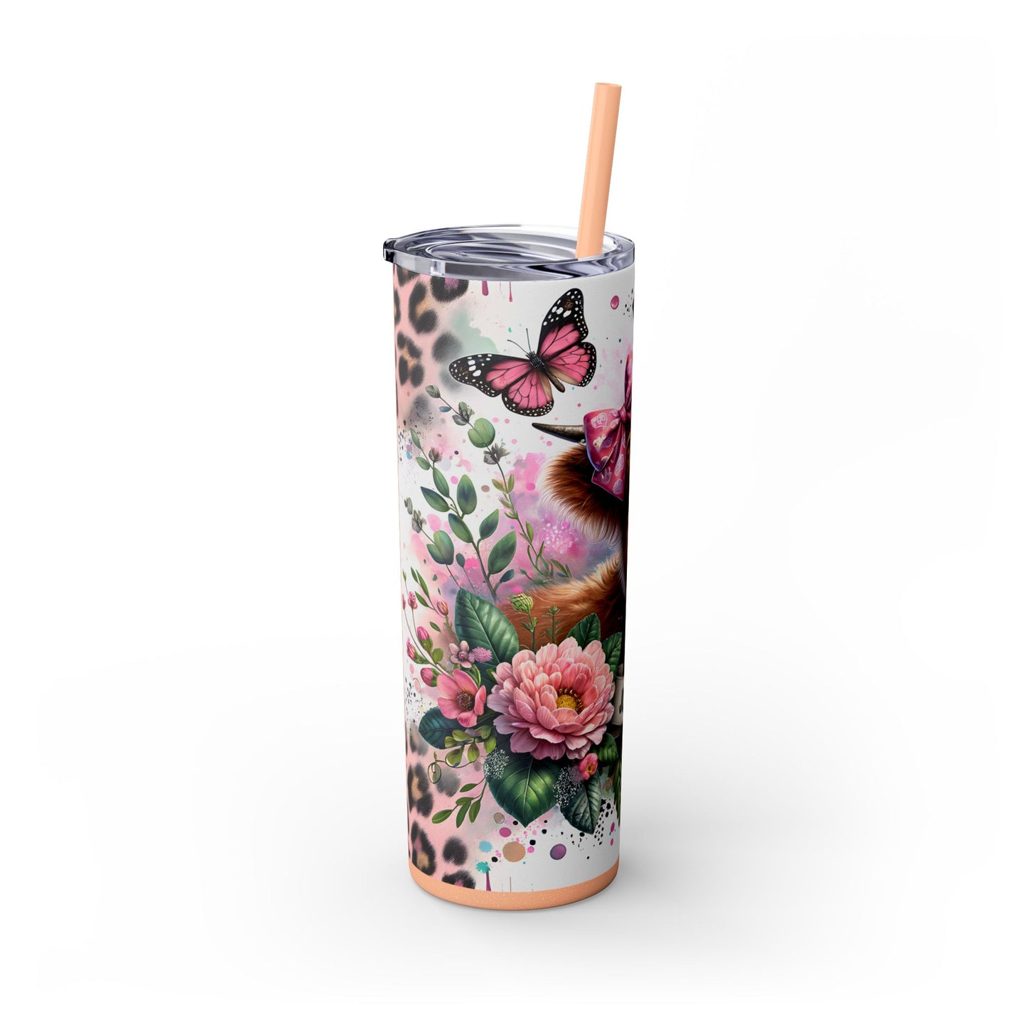 Cow Tumbler with Straw - 20oz – A LITTLE MOODY - Perfect Gift